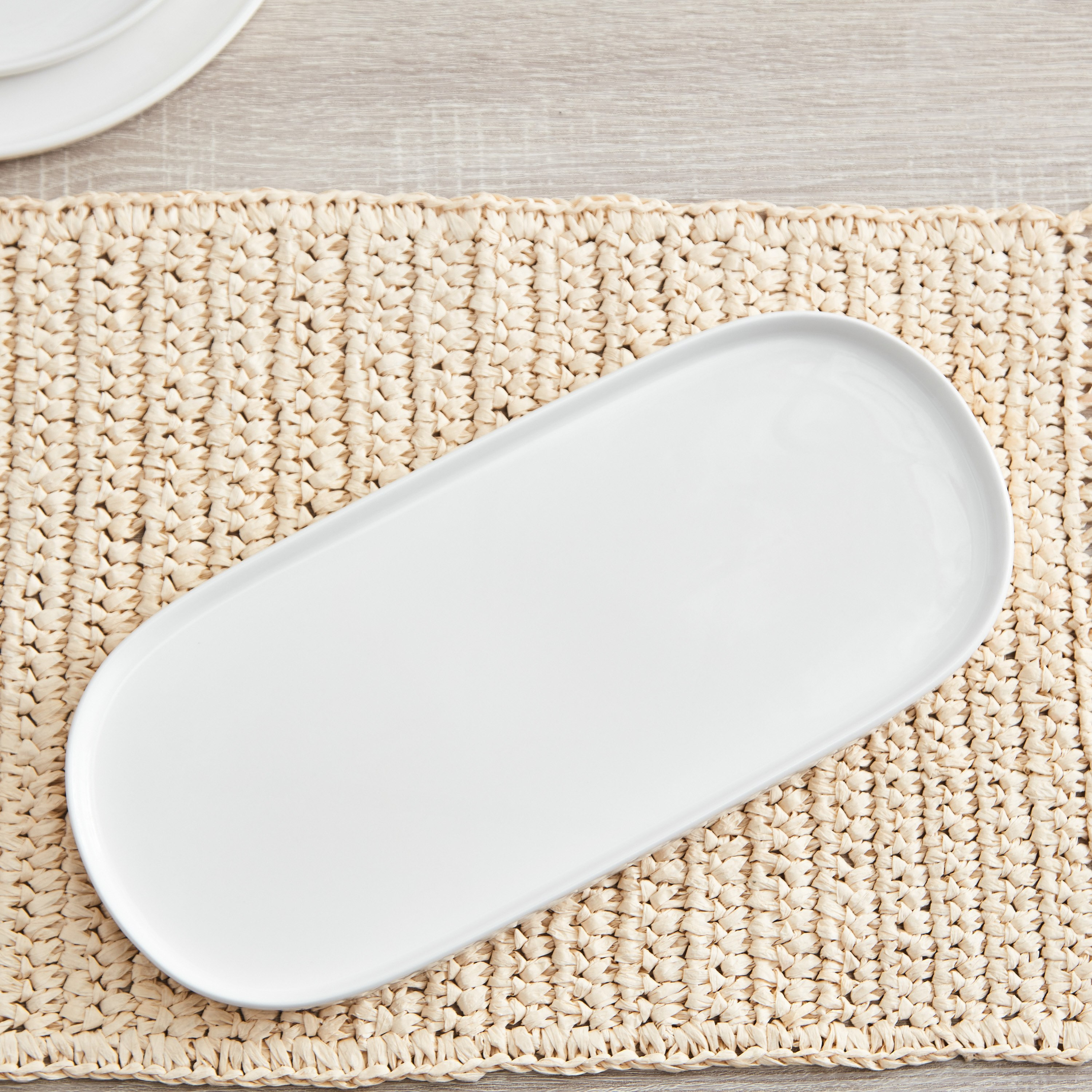 Alice New Bone China Oval Platter- 33 cm-hbxdecorandfurnishings-tabletop-crockery-image-2