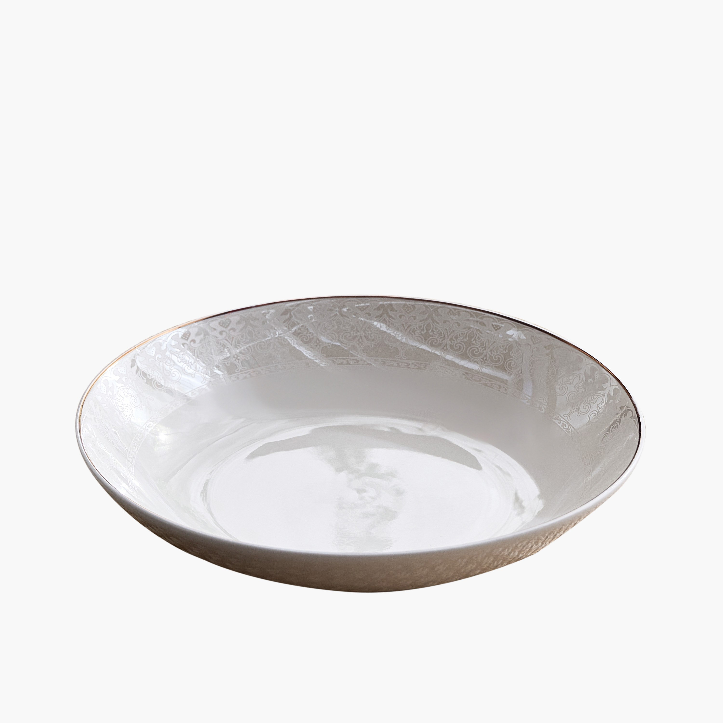 Sandra New Bone China Soup Plate - 20 cm-hbxdecorandfurnishings-tabletop-crockery-image-5