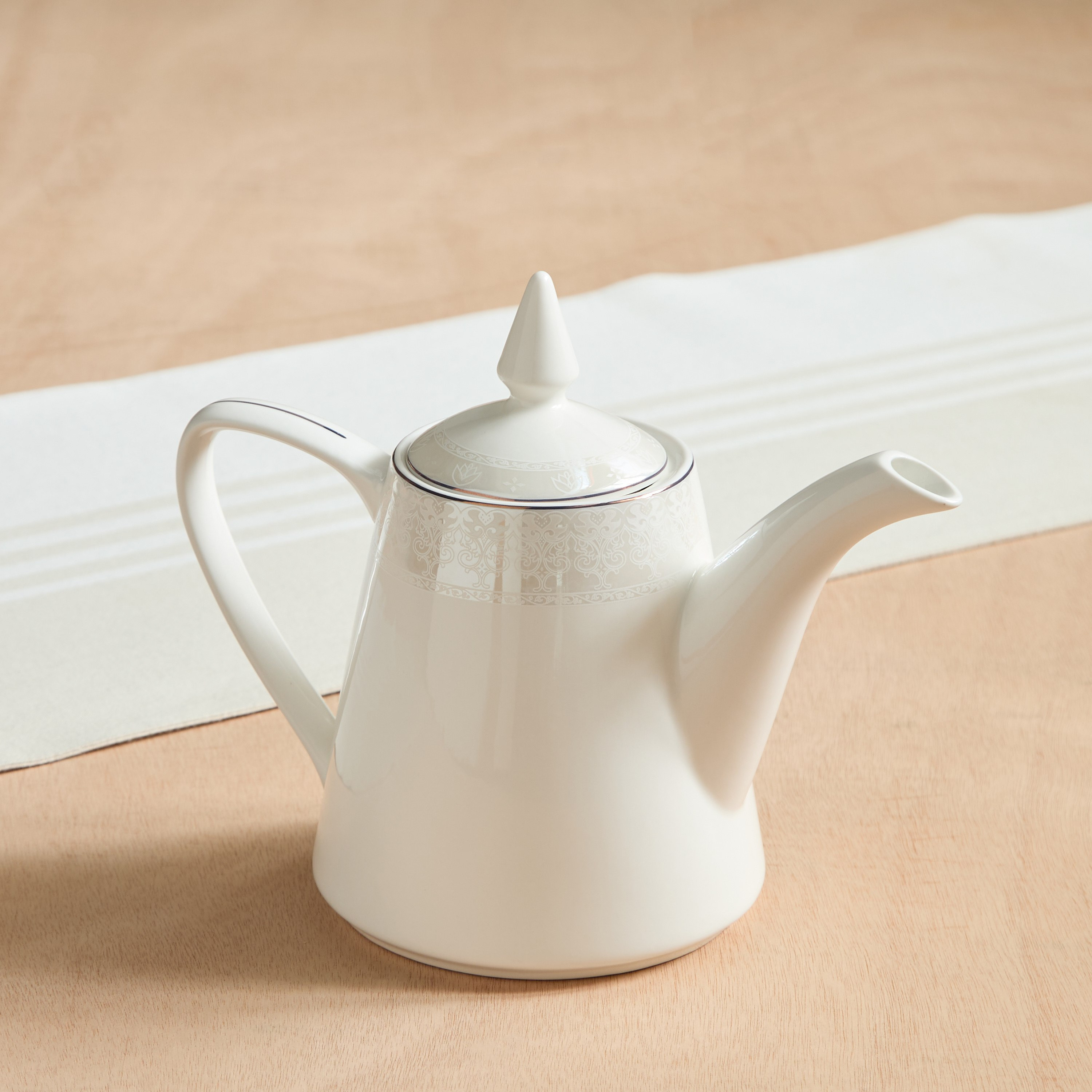 Sandra New Bone China Teapot - 1 L-hbxhomeware-hbxkitchen-image-1