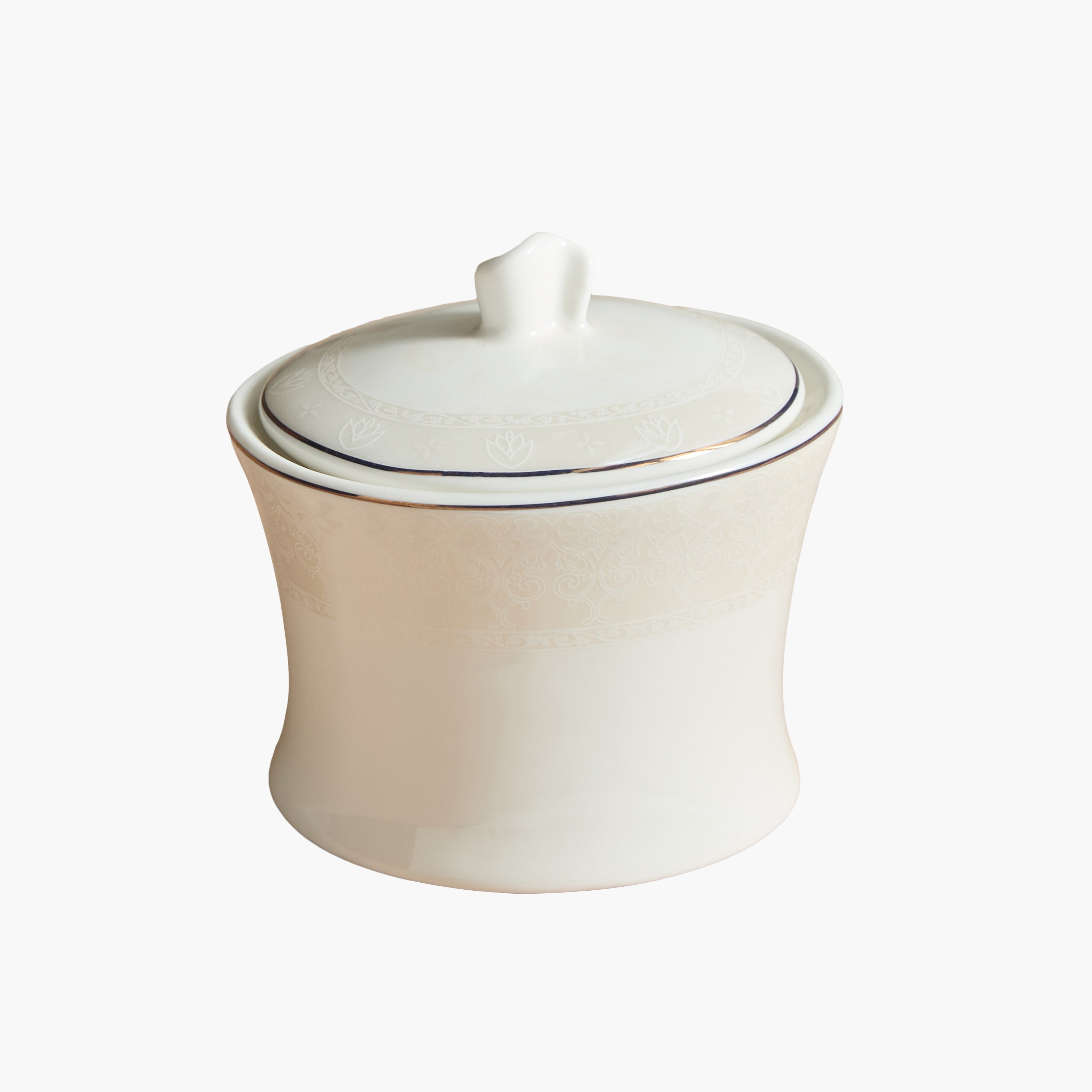 Sandra New Bone China Sugar Pot - 300 ml-hbxhomeware-hbxkitchen-image-5