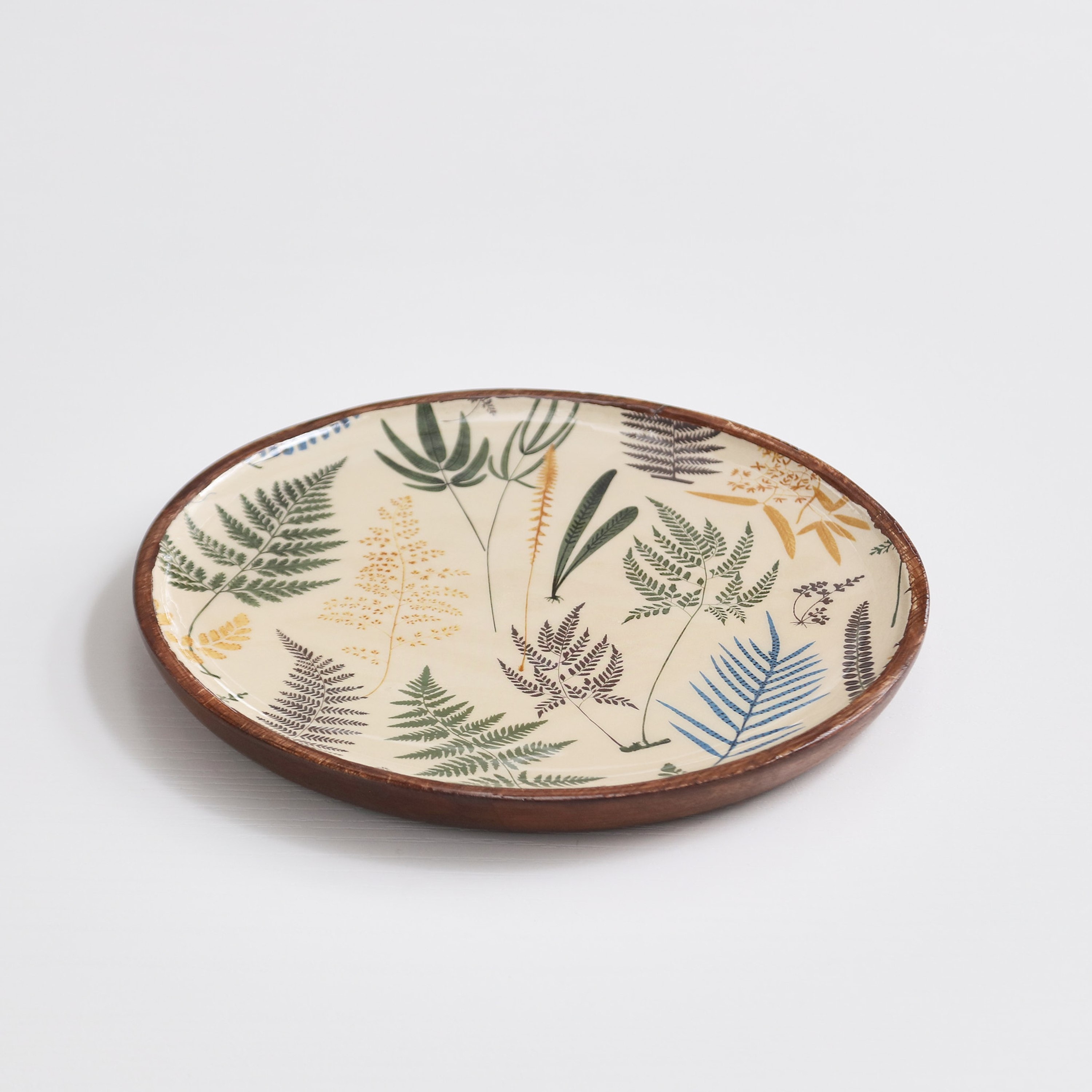 Botanica Wooden Snacks Plate-hbxdecorandfurnishings-tabletop-crockery-image-2