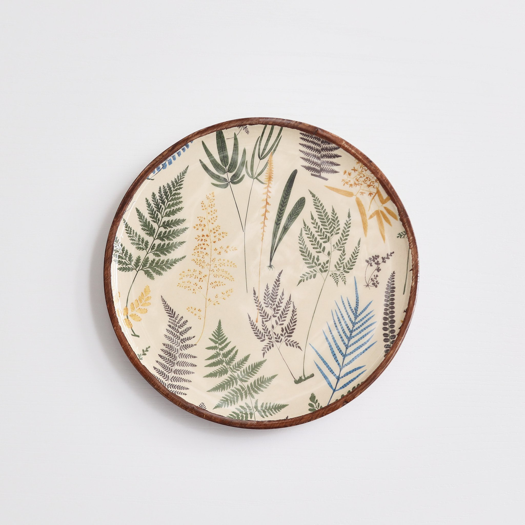 Botanica Wooden Snacks Plate-hbxdecorandfurnishings-tabletop-crockery-image-3