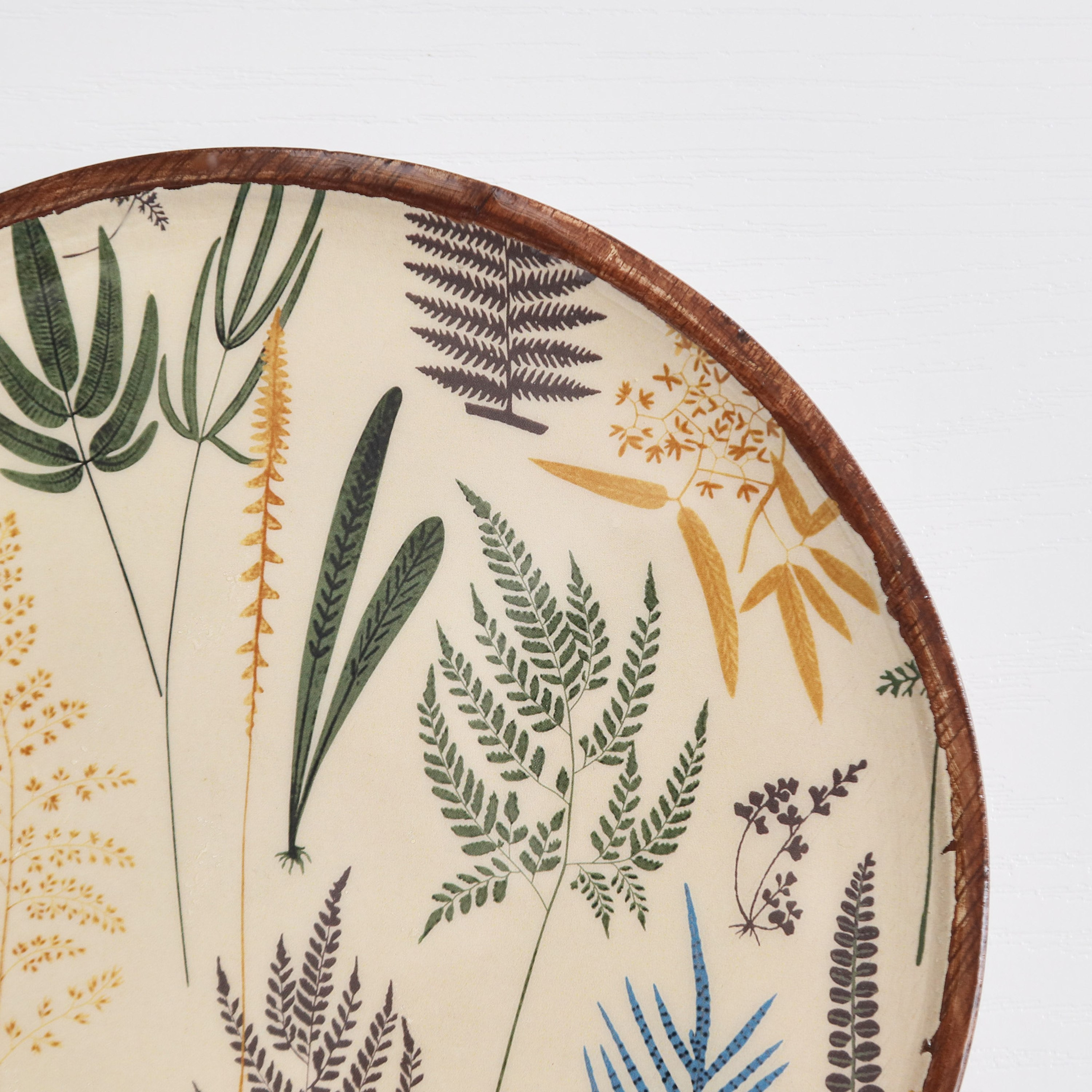 Botanica Wooden Snacks Plate-hbxdecorandfurnishings-tabletop-crockery-image-4