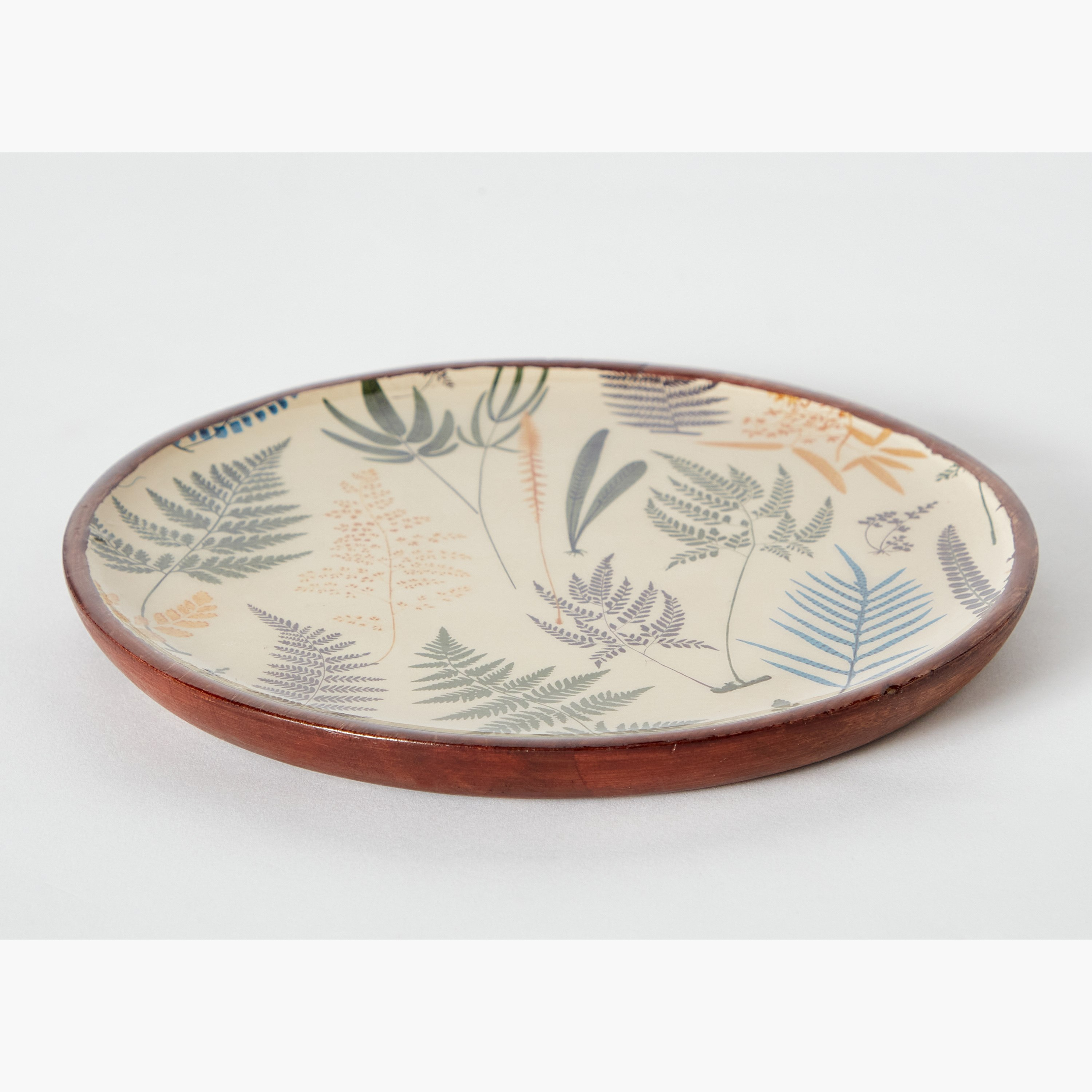Botanica Wooden Snacks Plate-hbxdecorandfurnishings-tabletop-crockery-image-6