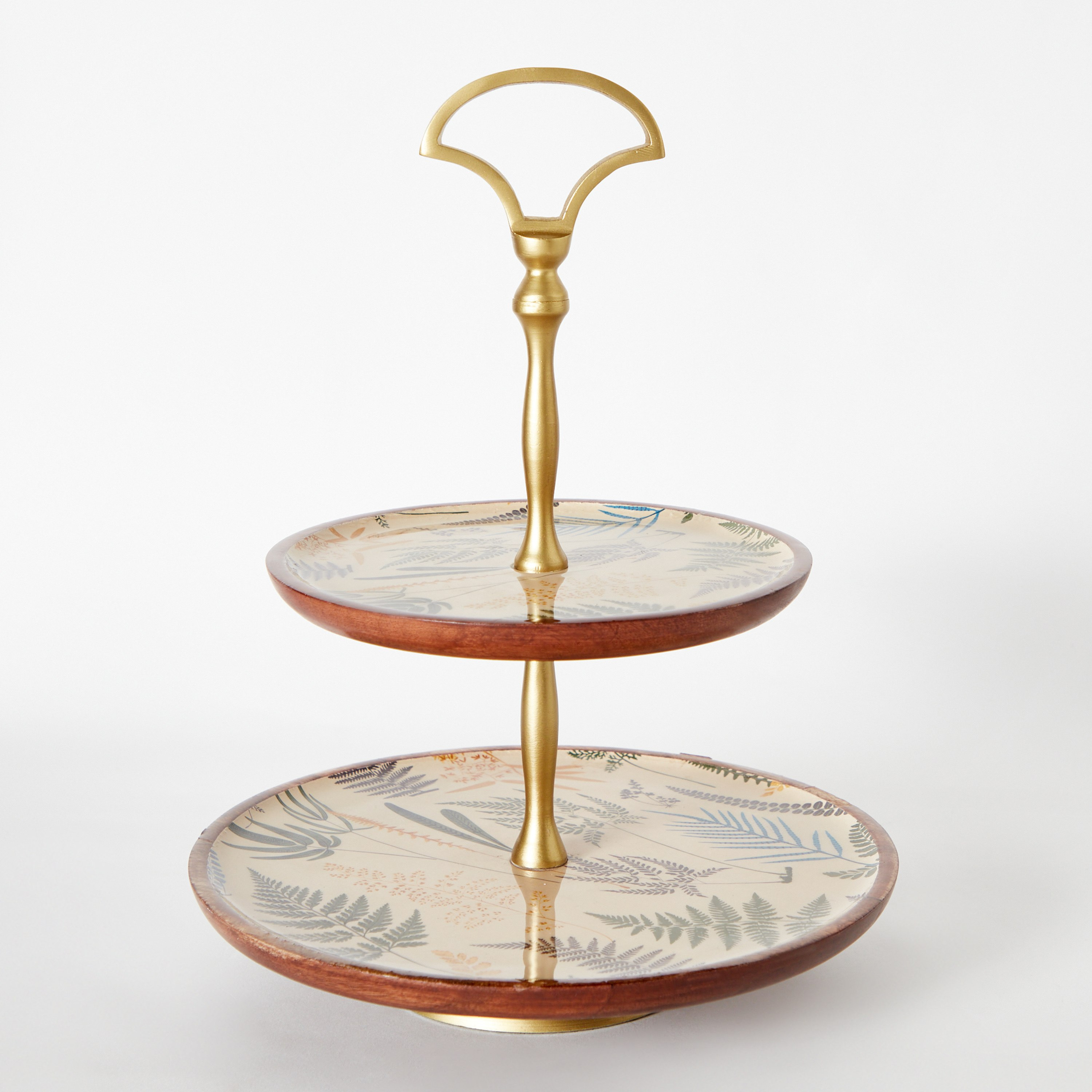 حامل كيك خشب طابقين من بوتانيكا-hbxdecorandfurnishings-tabletop-serveware-image-7