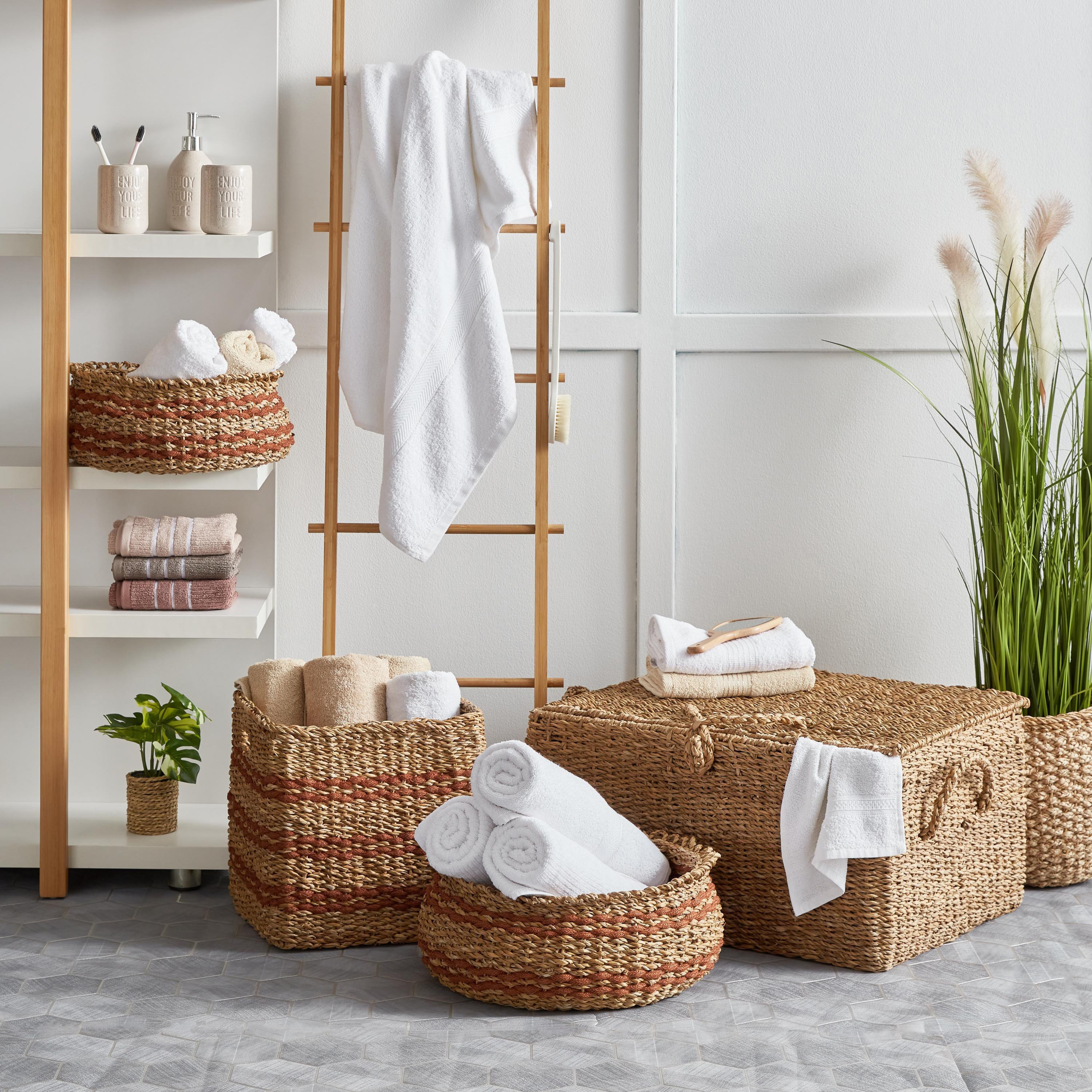 سلة متعددة الاستخدامات من ناتشورالوم - 34x16 سم-hbxbedroom-bedroomaccessories-bedroomstorage-image-5