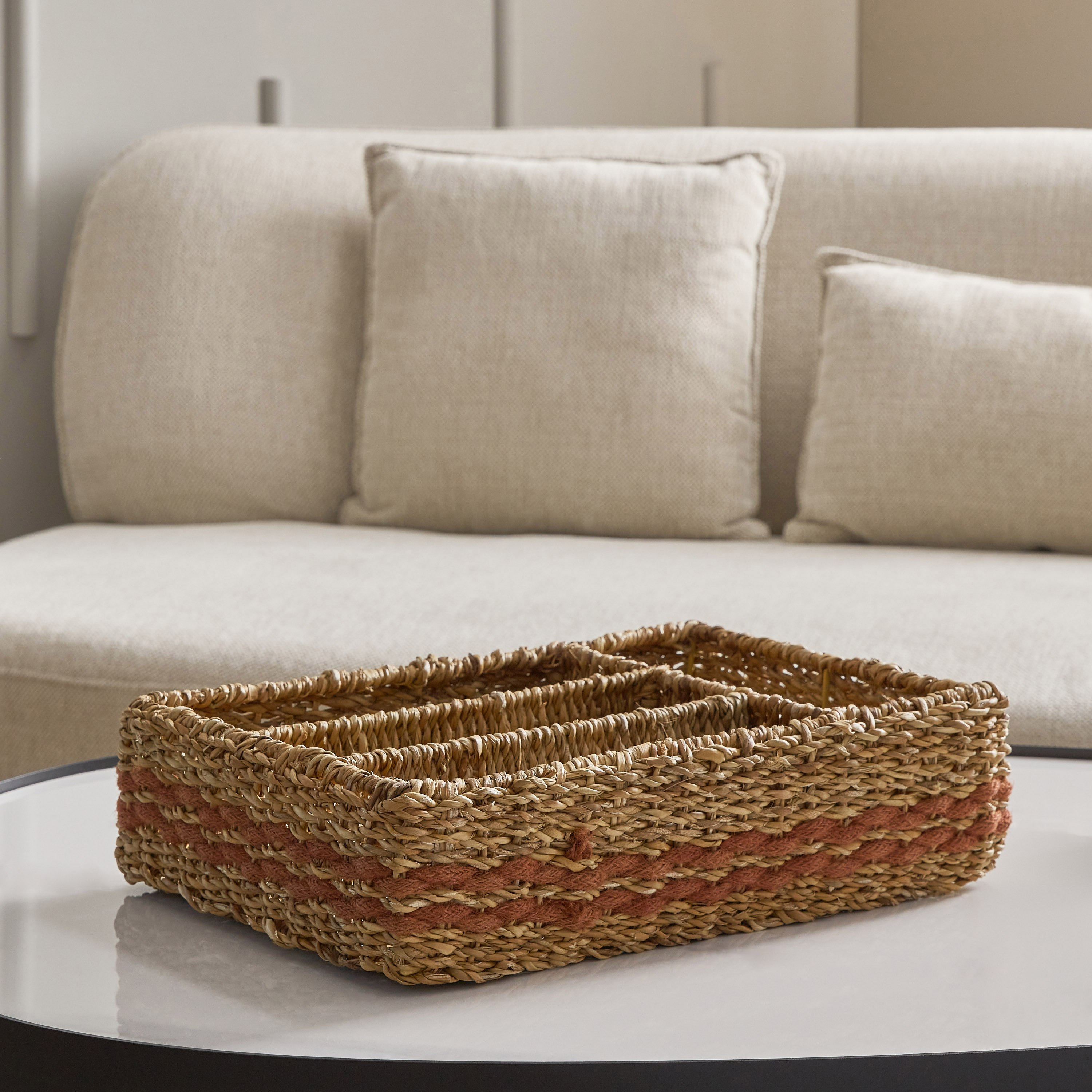 Naturaloom Rectangular Kitchen Basket - 40x27x10 cm-hbxkitchen-kitchenware-kitchenaccessories-image-2