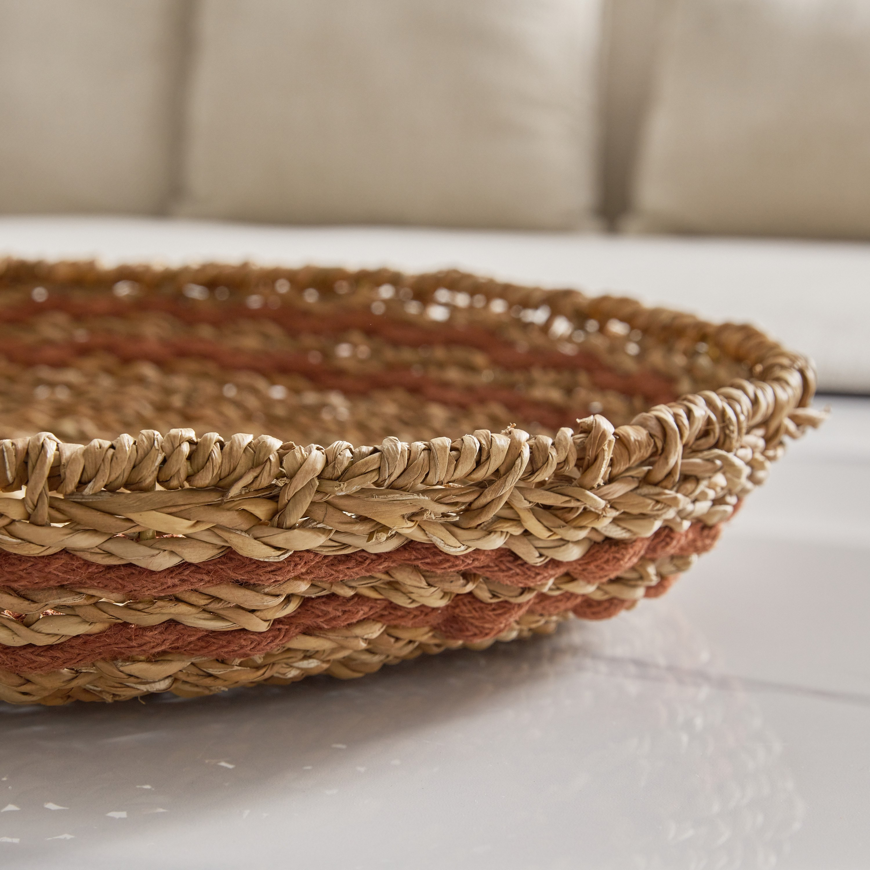 صينية مستديرة بإطار حديد من ناتشورالوم - 50x8 سم-hbxhomeware-hbxkitchen-image-4