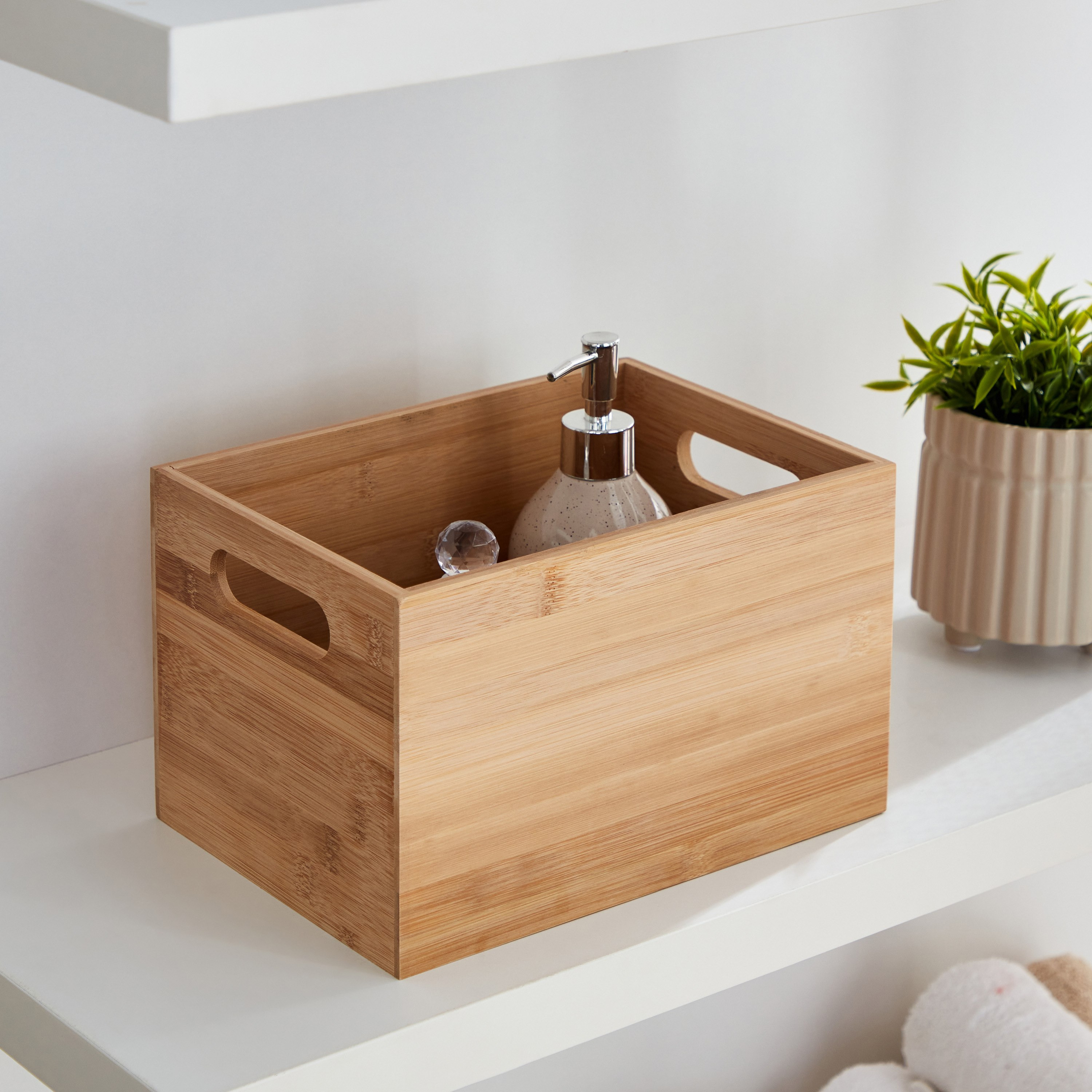 صندوق خيزران من ناتشورا - 18.5x26x16 سم-hbxbedroom-bedroomaccessories-bedroomstorage-image-1