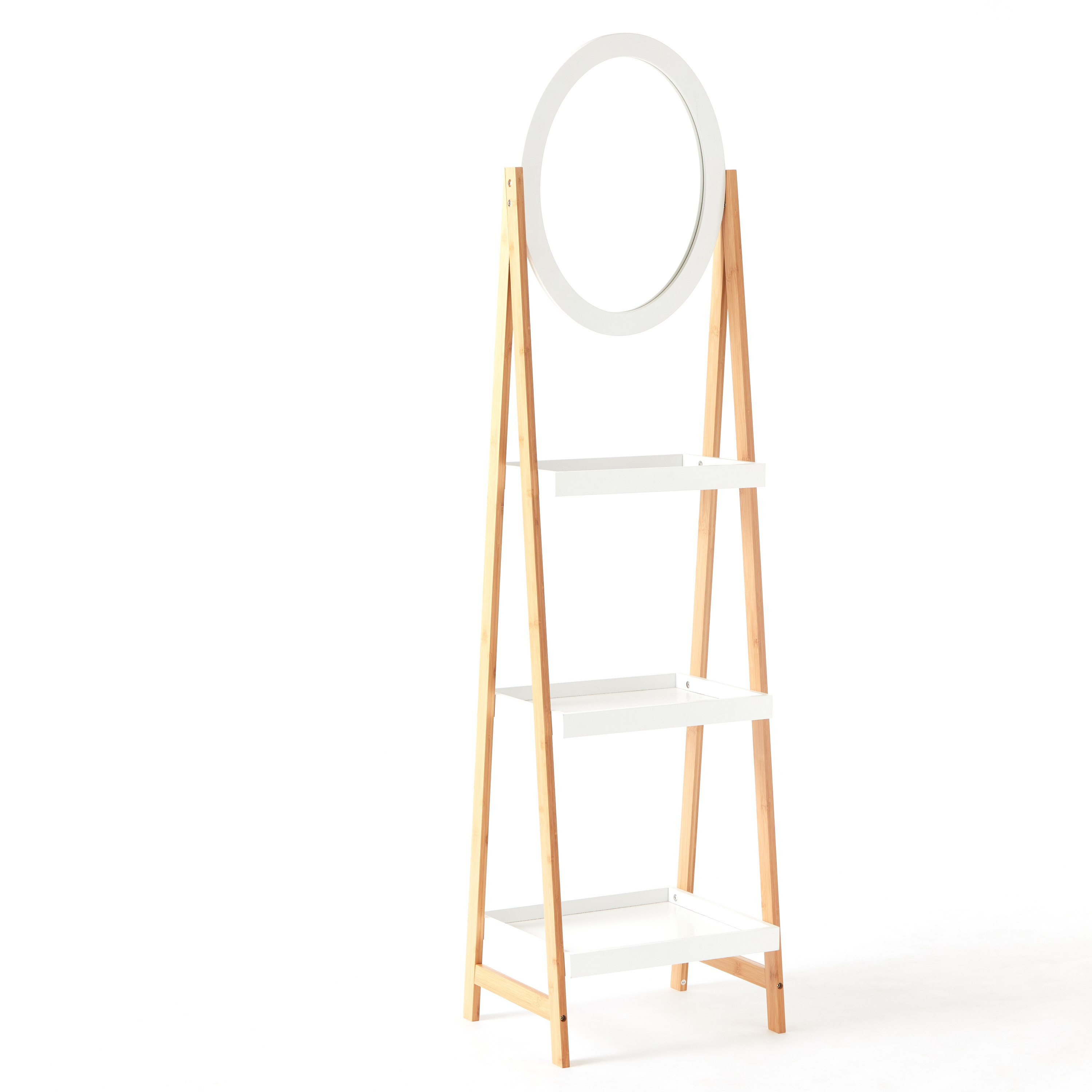 Lexus 3-Tier Storage Shelf with Mirror-hbxbathroom-bathroomstorage-towelholdersandstands-image-6
