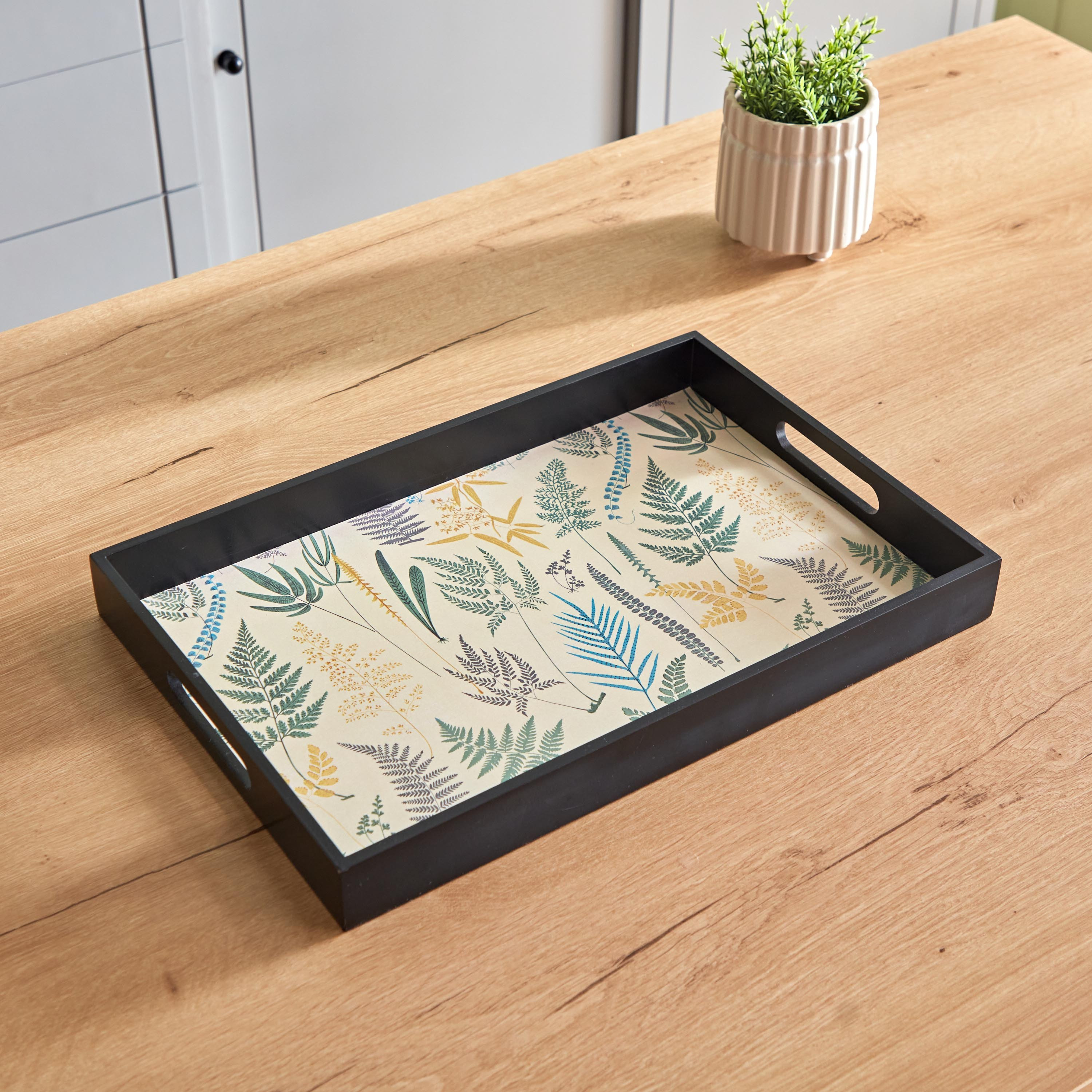 Indie Vibe Rectangular Tray - Large-hbxdecorandfurnishings-tabletop-serveware-image-2