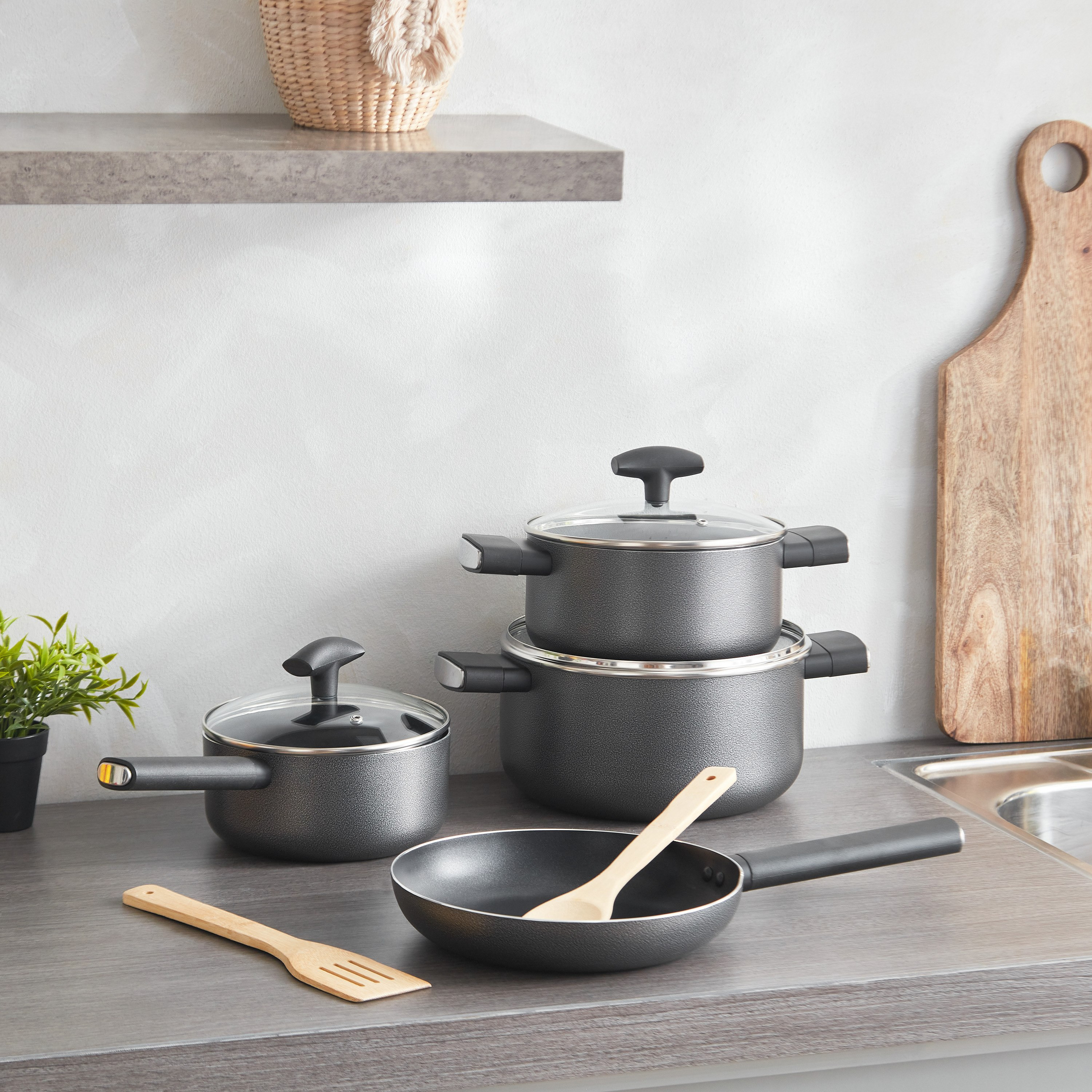 Lisbon 9-Piece Non-Stick Cookware Set-hbxhomeware-hbxkitchen-image-2