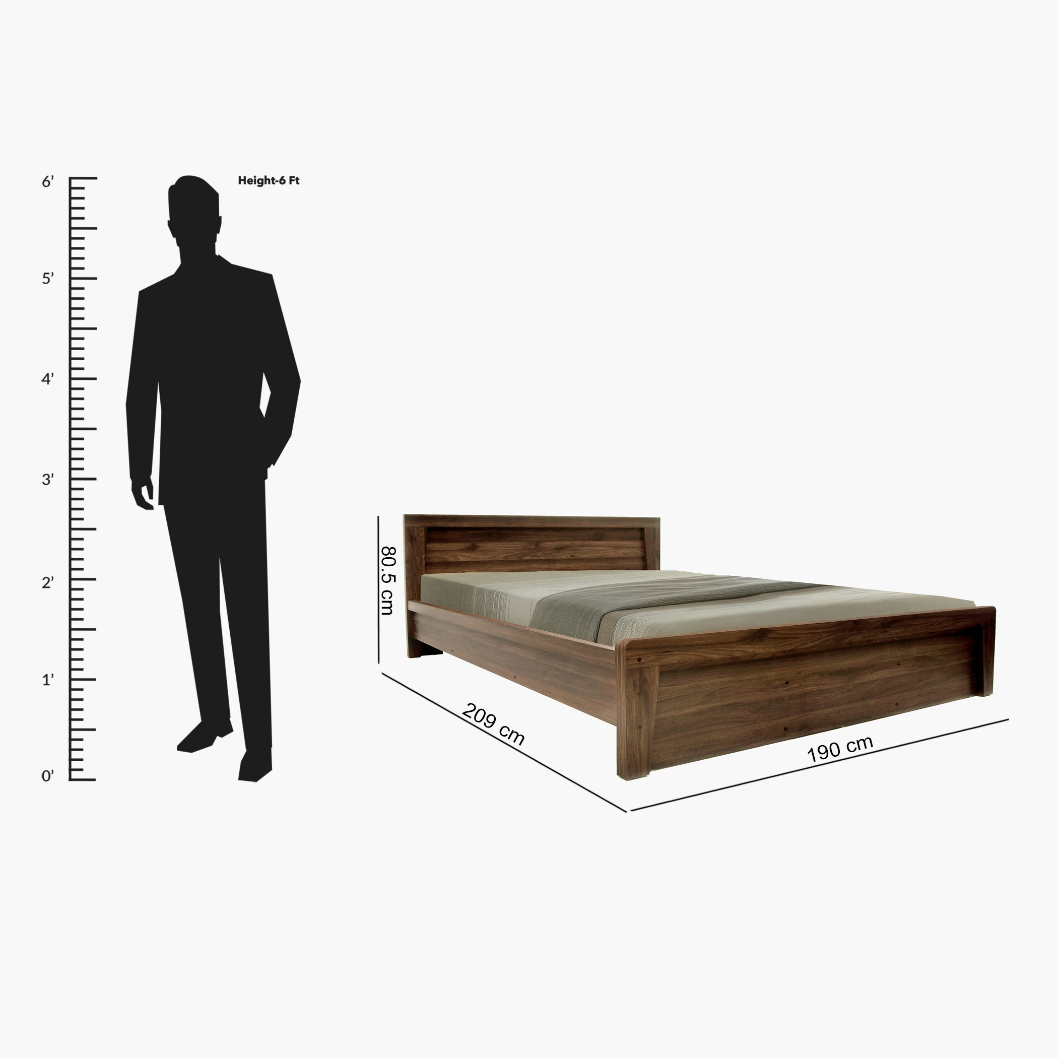 Kulltorp Plus New King Bed - 180x200 cm-hbxfurniture-bedsandbedsets-beds-image-14
