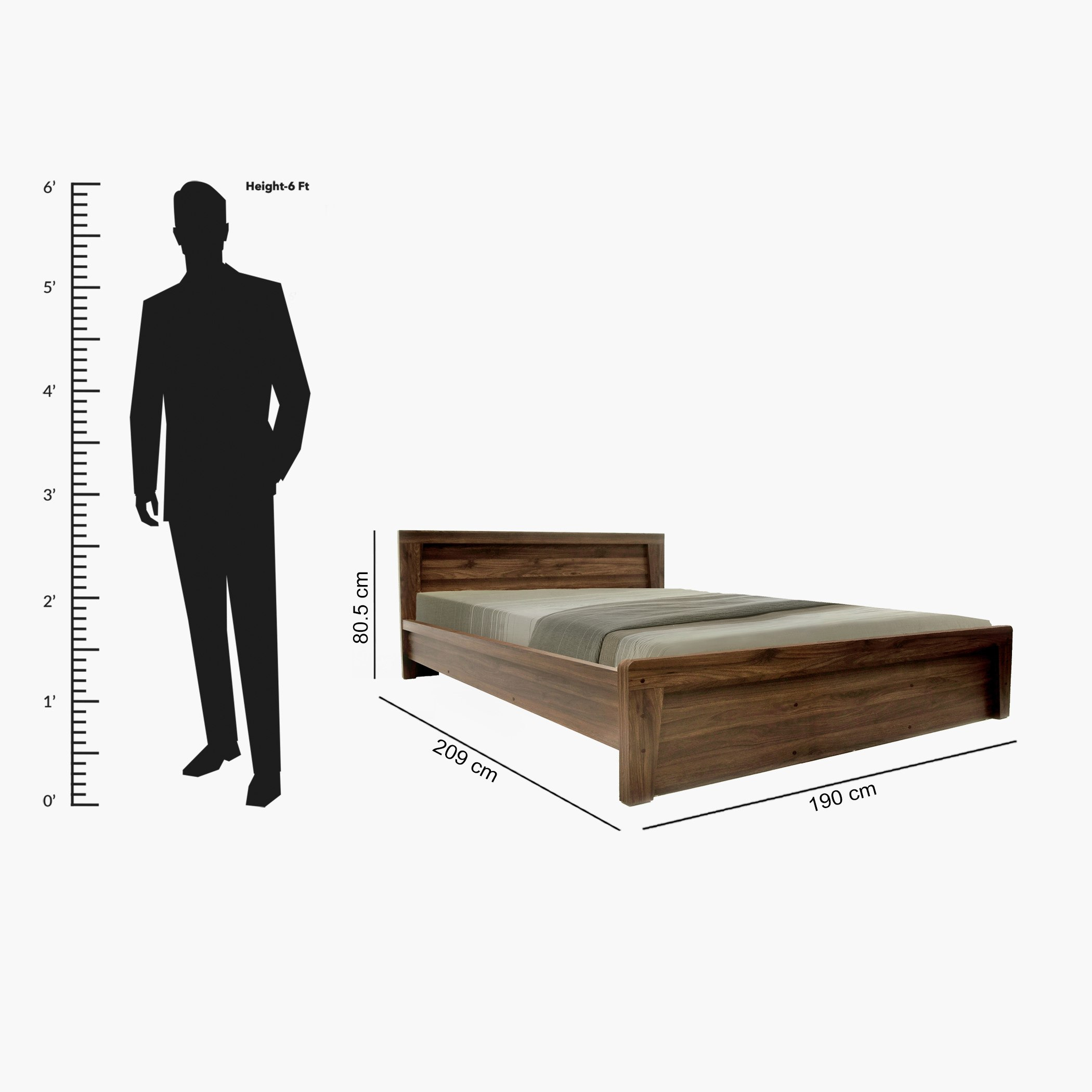 Kulltorp Plus New King Bed - 180x200 cm-hbxfurniture-bedsandbedsets-beds-image-13