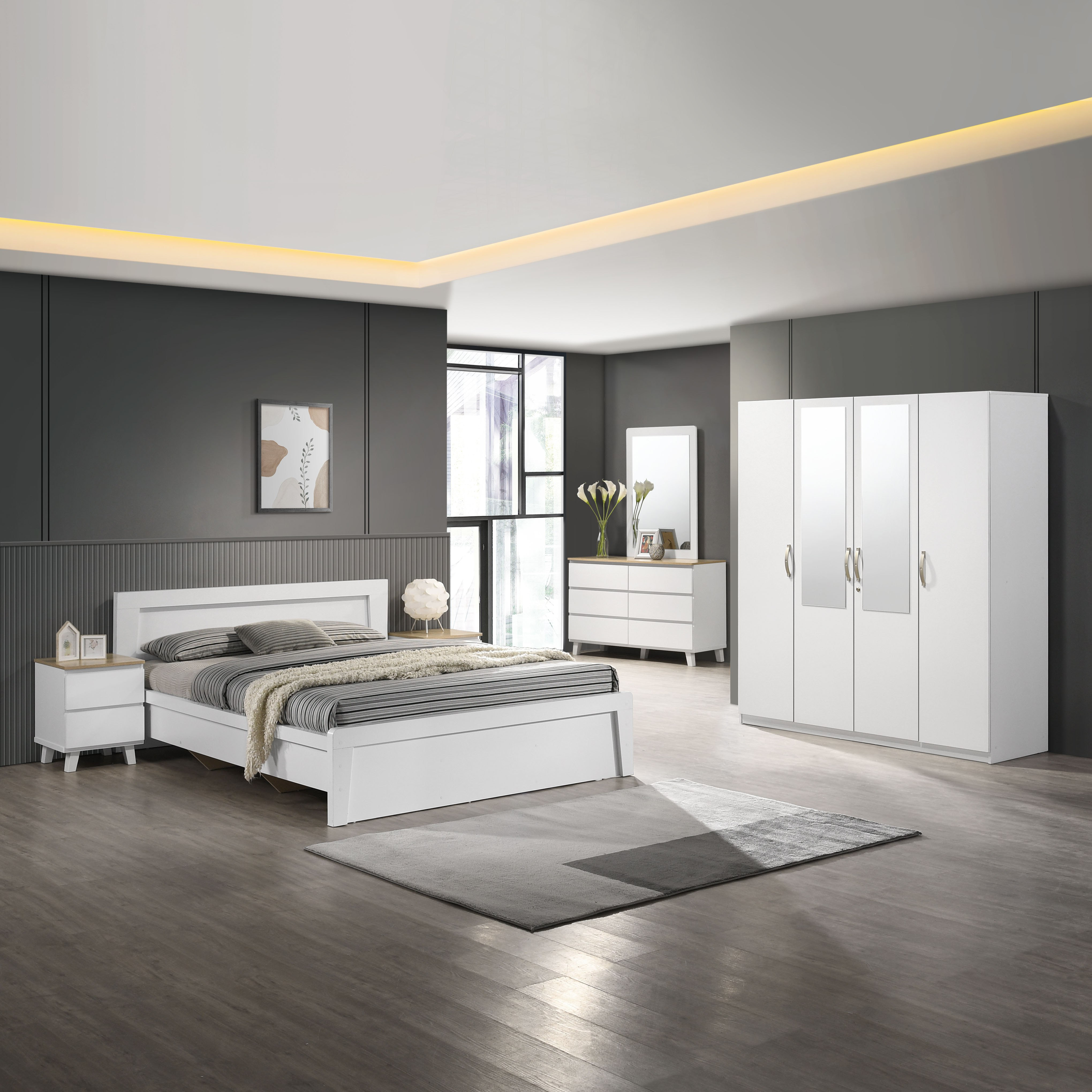 Kulltorp Plus New King Bed - 180x200 cm-hbxfurniture-bedsandbedsets-beds-image-10