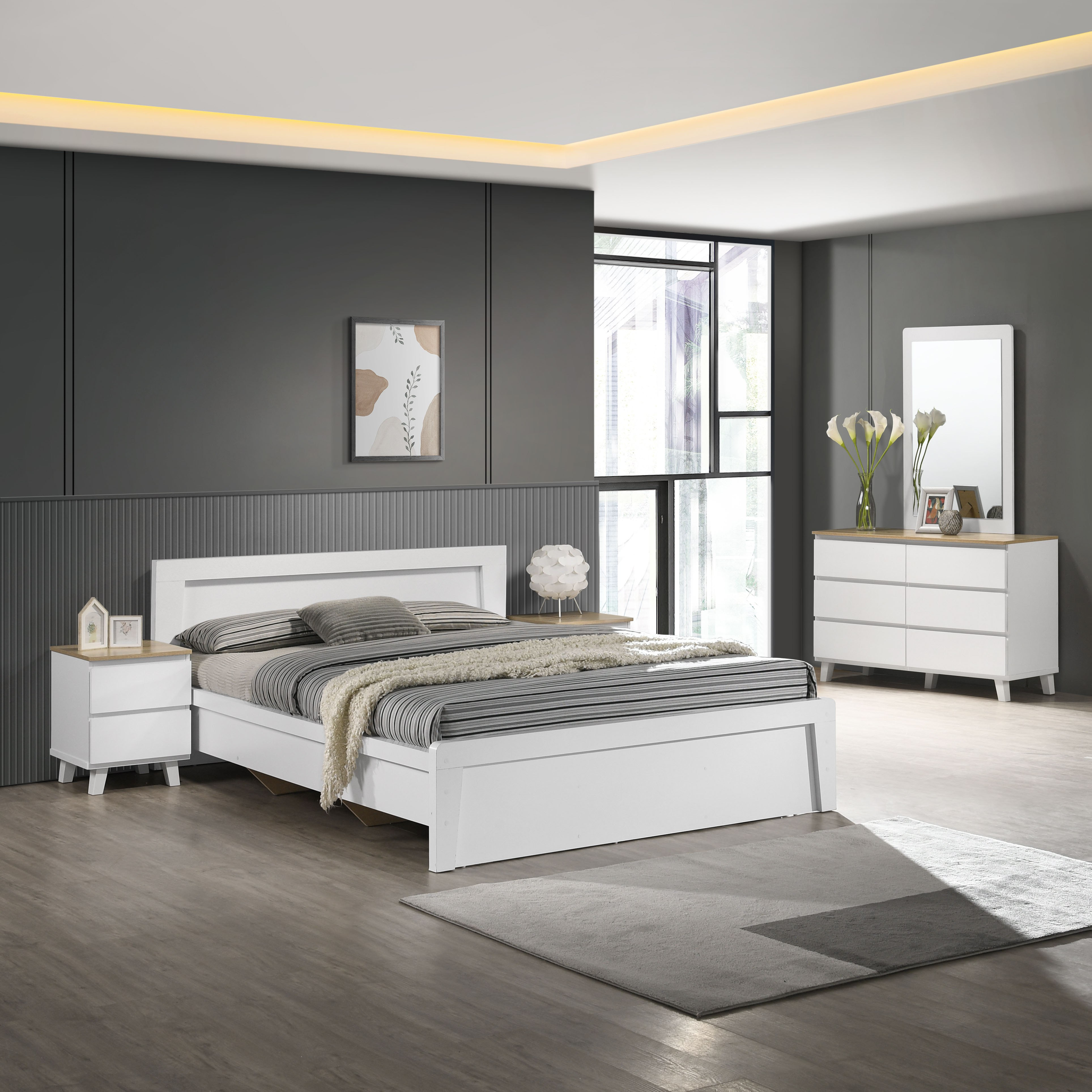 Kulltorp Plus New King Bed - 180x200 cm-hbxfurniture-bedsandbedsets-beds-image-11