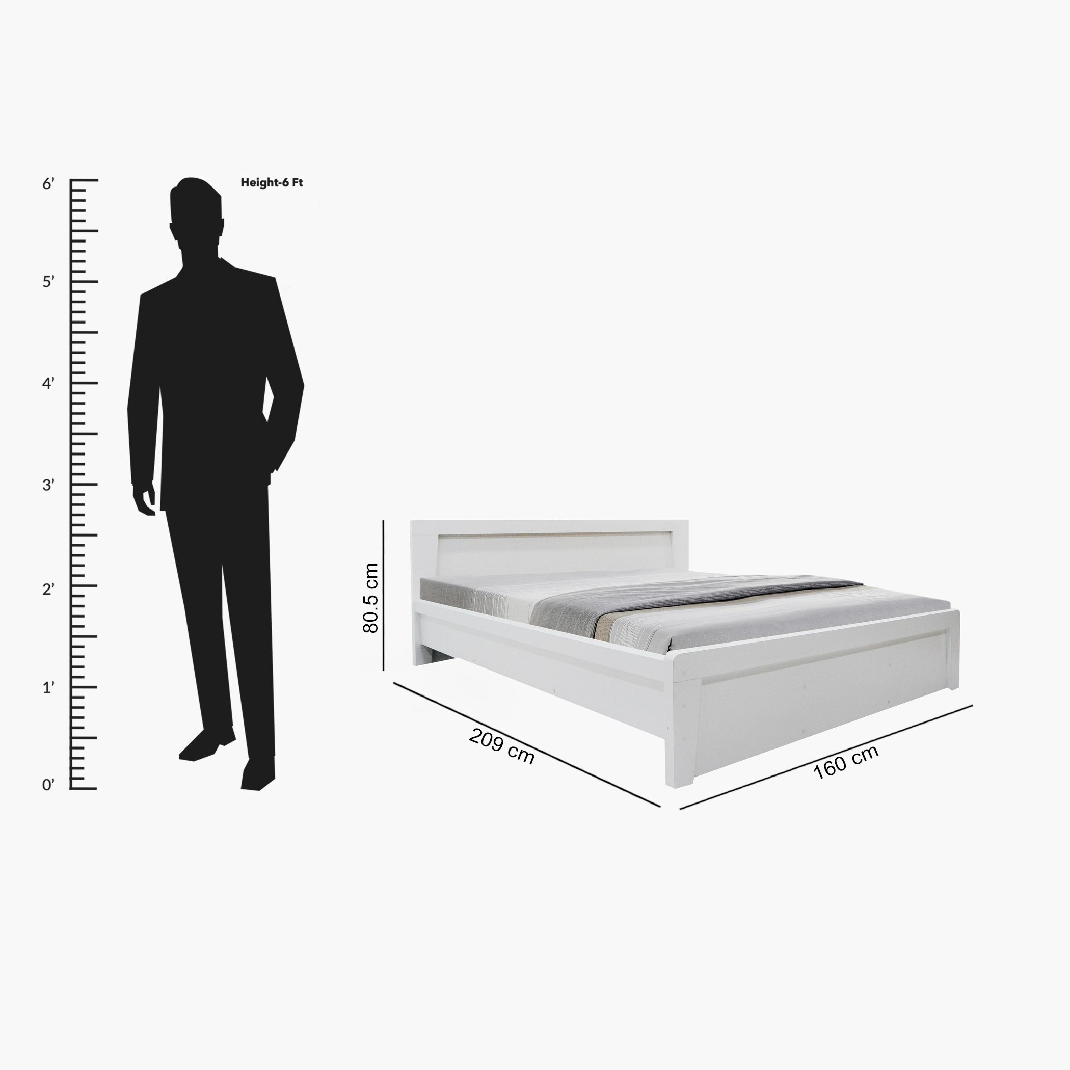 Kulltorp Plus New King Bed - 180x200 cm-hbxfurniture-bedsandbedsets-beds-image-13