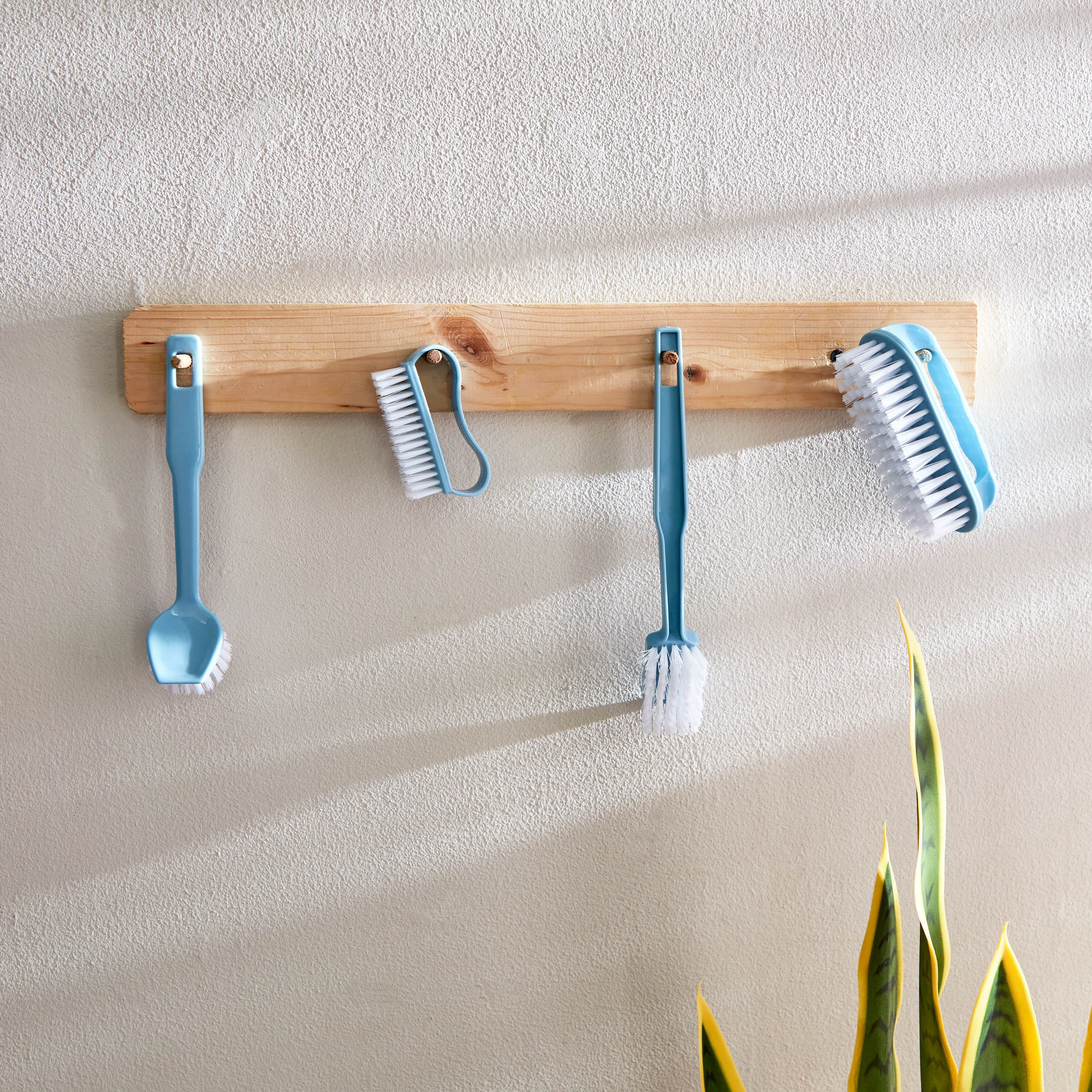 مجموعة فرش متعددة الاستخدامات للتنظيف العميق 4 قطع من ألينا-hbxbathroom-laundry-cleaningaccessories-image-2