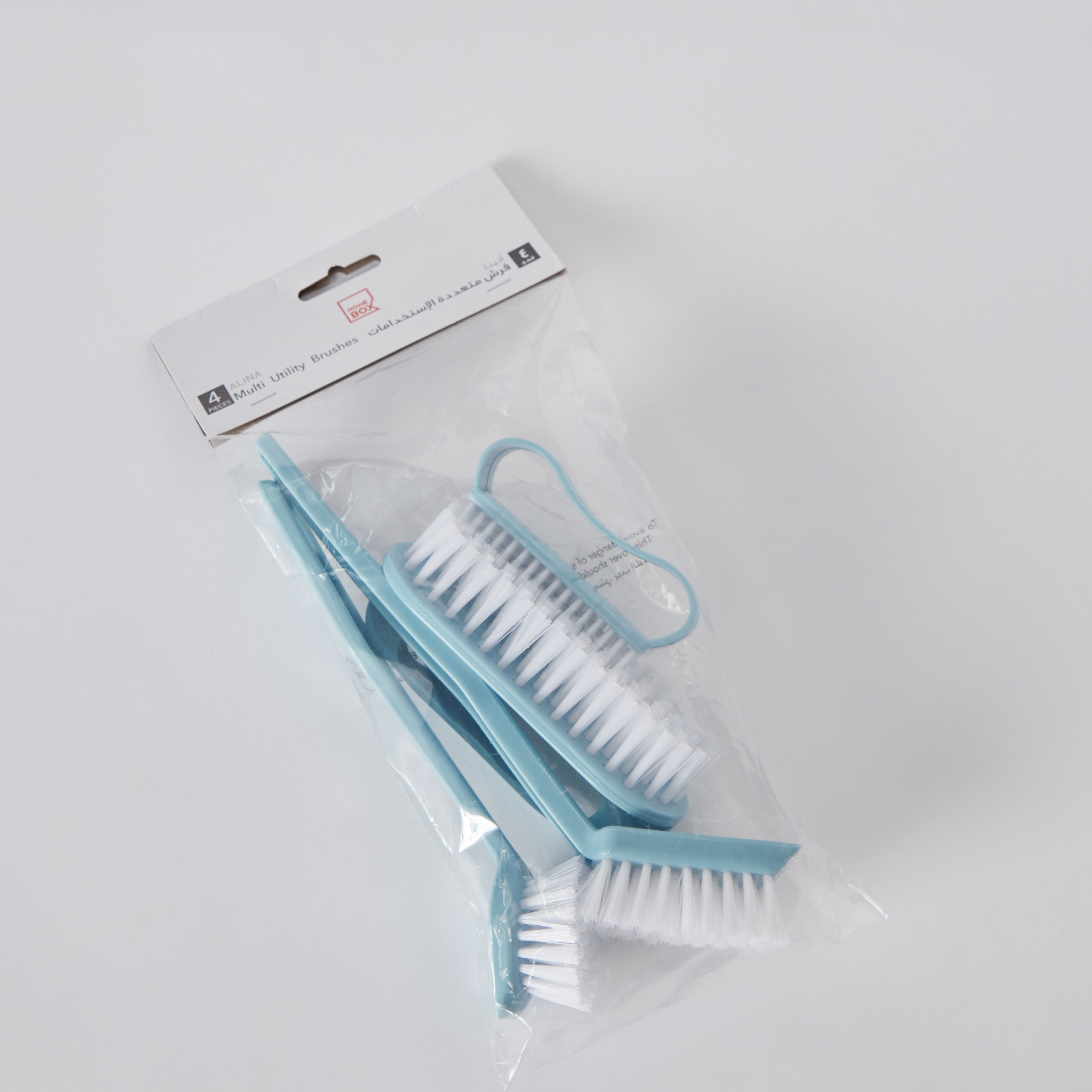 مجموعة فرش متعددة الاستخدامات للتنظيف العميق 4 قطع من ألينا-hbxbathroom-laundry-cleaningaccessories-image-6