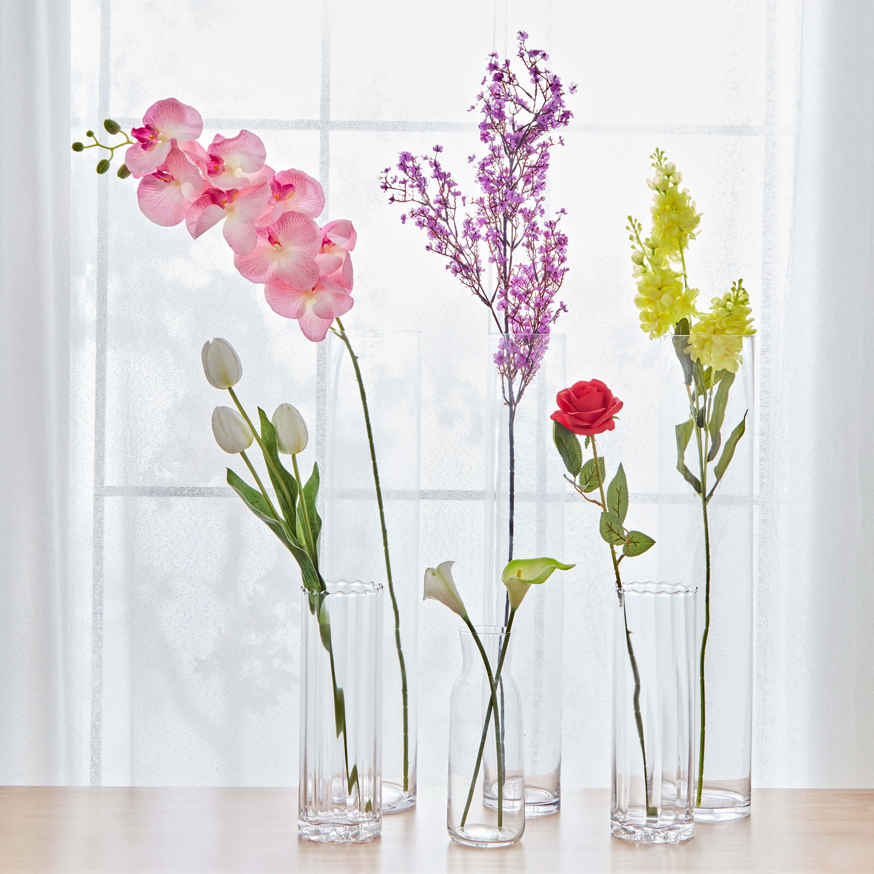 غصن زهرة ياسمين لافندر صناعي من ليدا - 108 سم-hbxdecorandfurnishings-homeaccessories-artificialflowersandplants-image-4