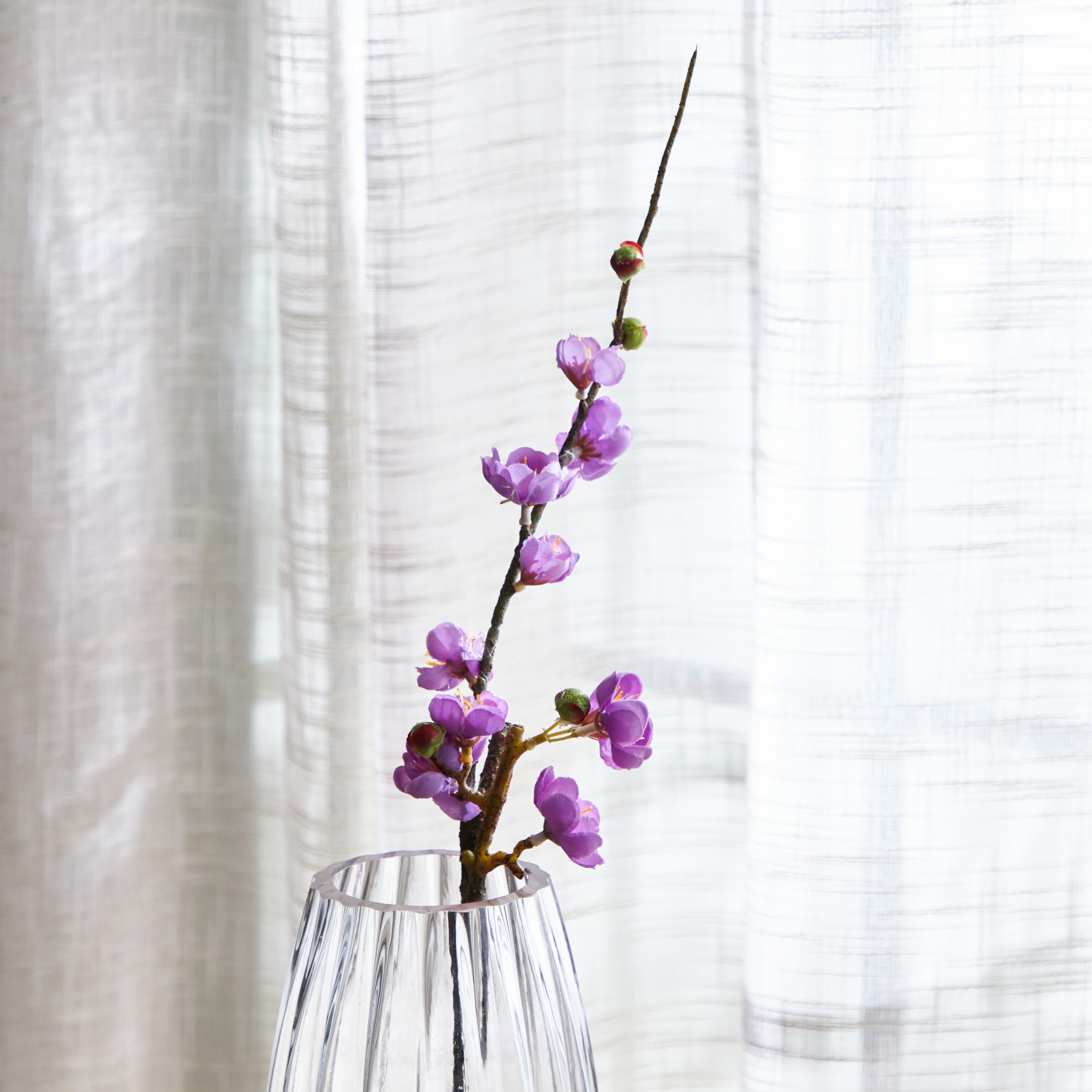 Aria Winter Sweet Floral Stem - 55 cm-hbxdecorandfurnishings-homeaccessories-artificialflowersandplants-image-2
