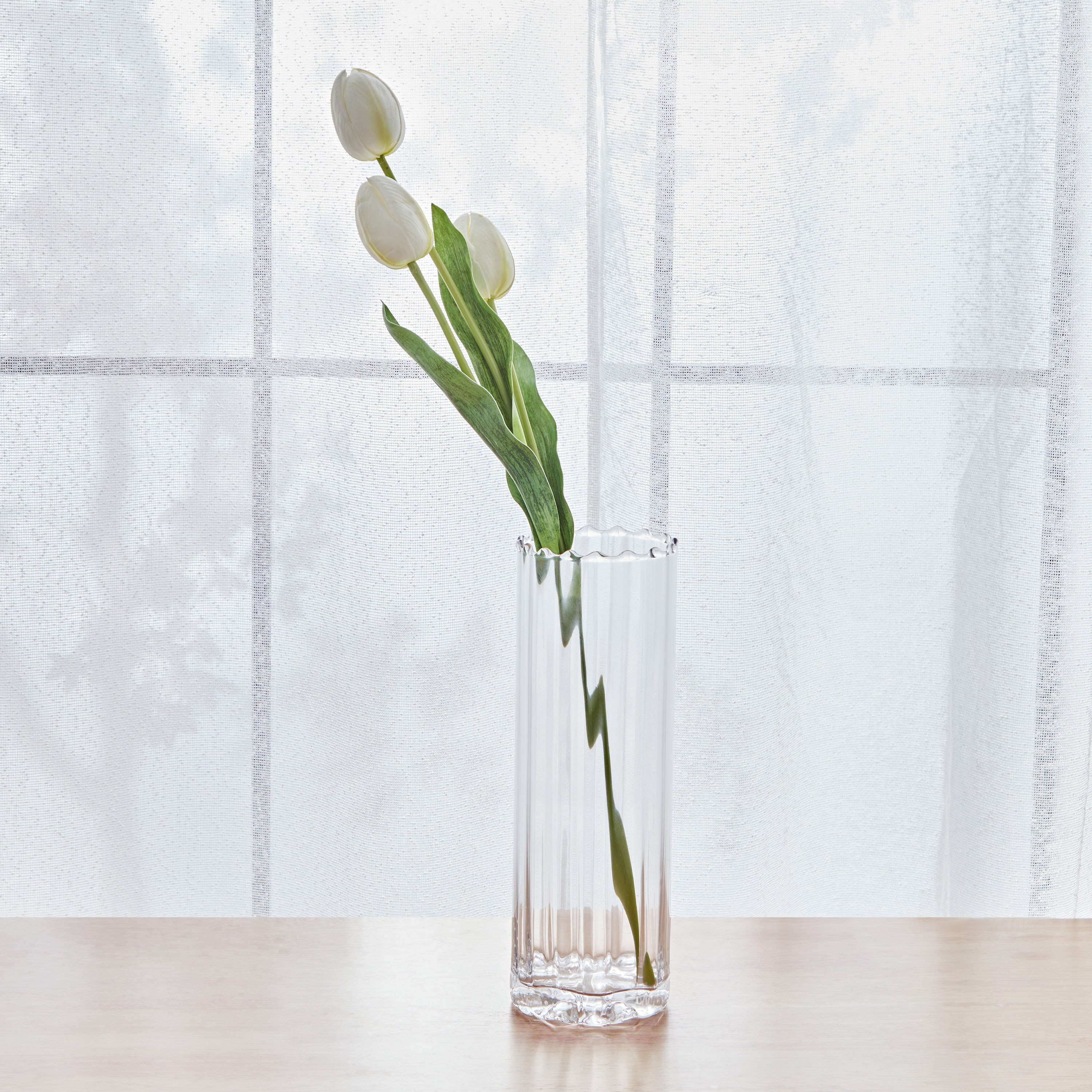 غصن زهرة التوليب- 3 زهرات من إيفيلن - 55 سم-hbxdecorandfurnishings-homeaccessories-artificialflowersandplants-image-1