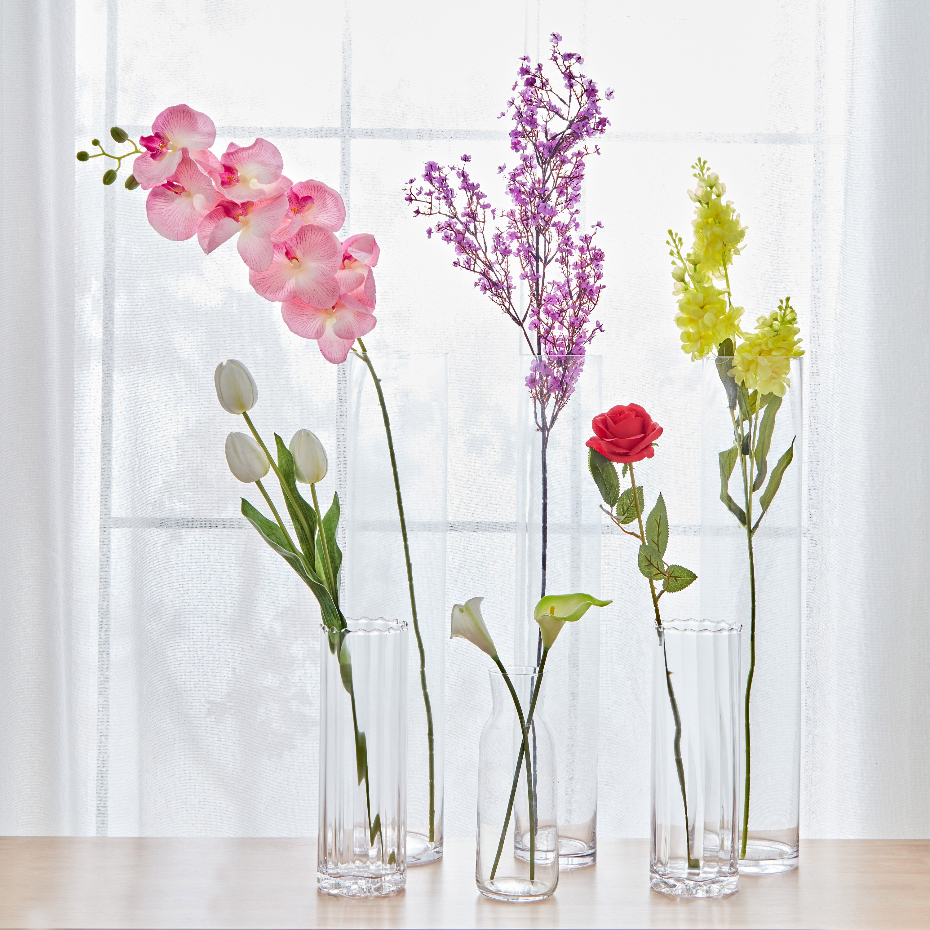 غصن زهرة التوليب- 3 زهرات من إيفيلن - 55 سم-hbxdecorandfurnishings-homeaccessories-artificialflowersandplants-image-4