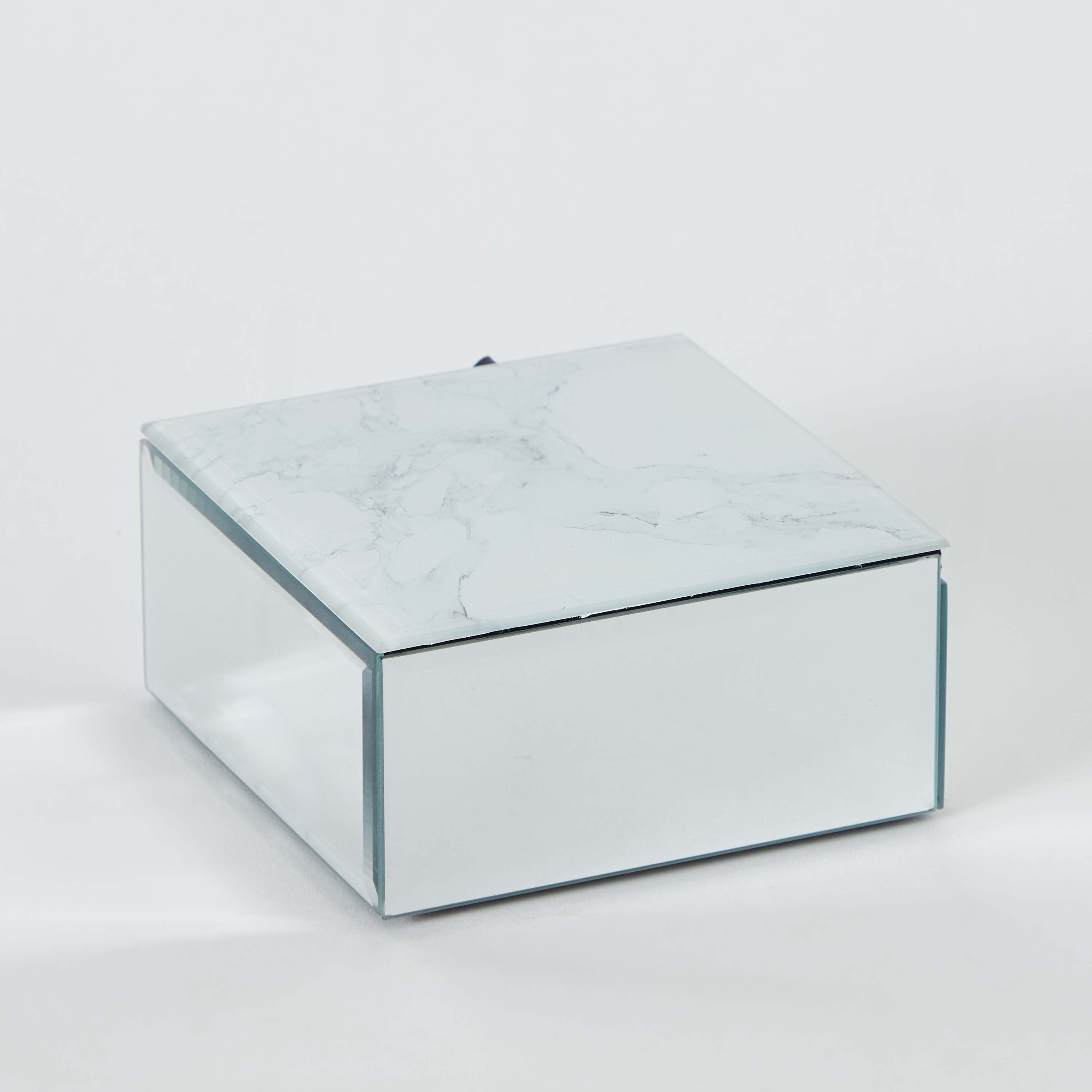 صندوق مجوهرات زجاج بلمسة تشطيب ميتاليك من لاماك - 12x12x5.5 سم-hbxbedroom-bedroomaccessories-jewelleryboxesandholders-image-9