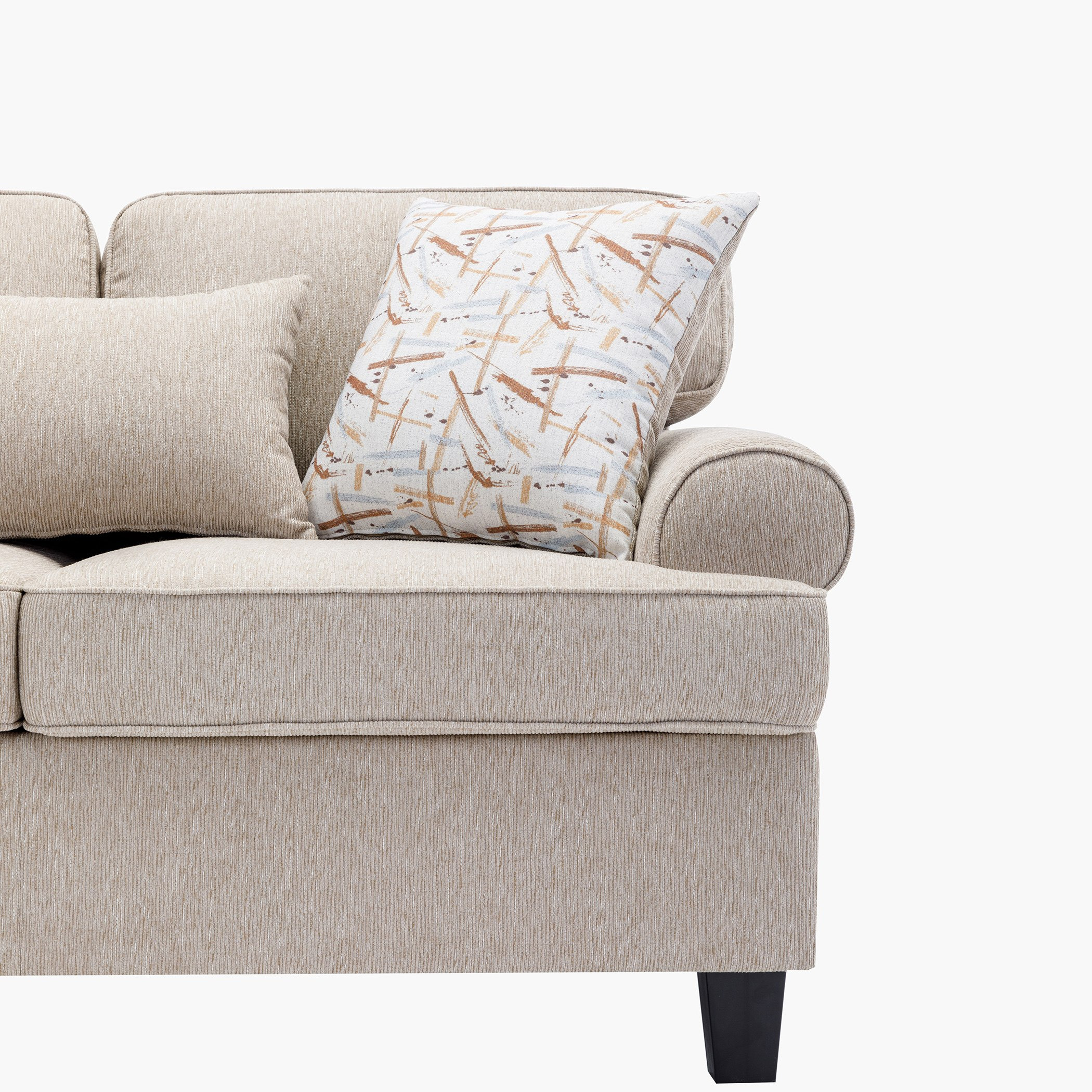 Manhattan Cambridge 3-Seater Fabric Sofa with 3 Throw Cushions-hbxlivingroom-sofasandarmchairs-sofas-image-7