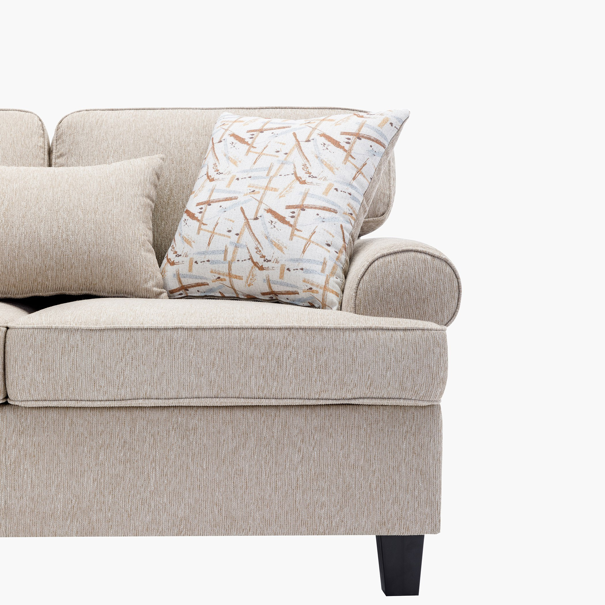 Manhattan Cambridge 2-Seater Fabric Sofa with 3 Throw Cushions-hbxlivingroom-sofasandarmchairs-sofas-image-7