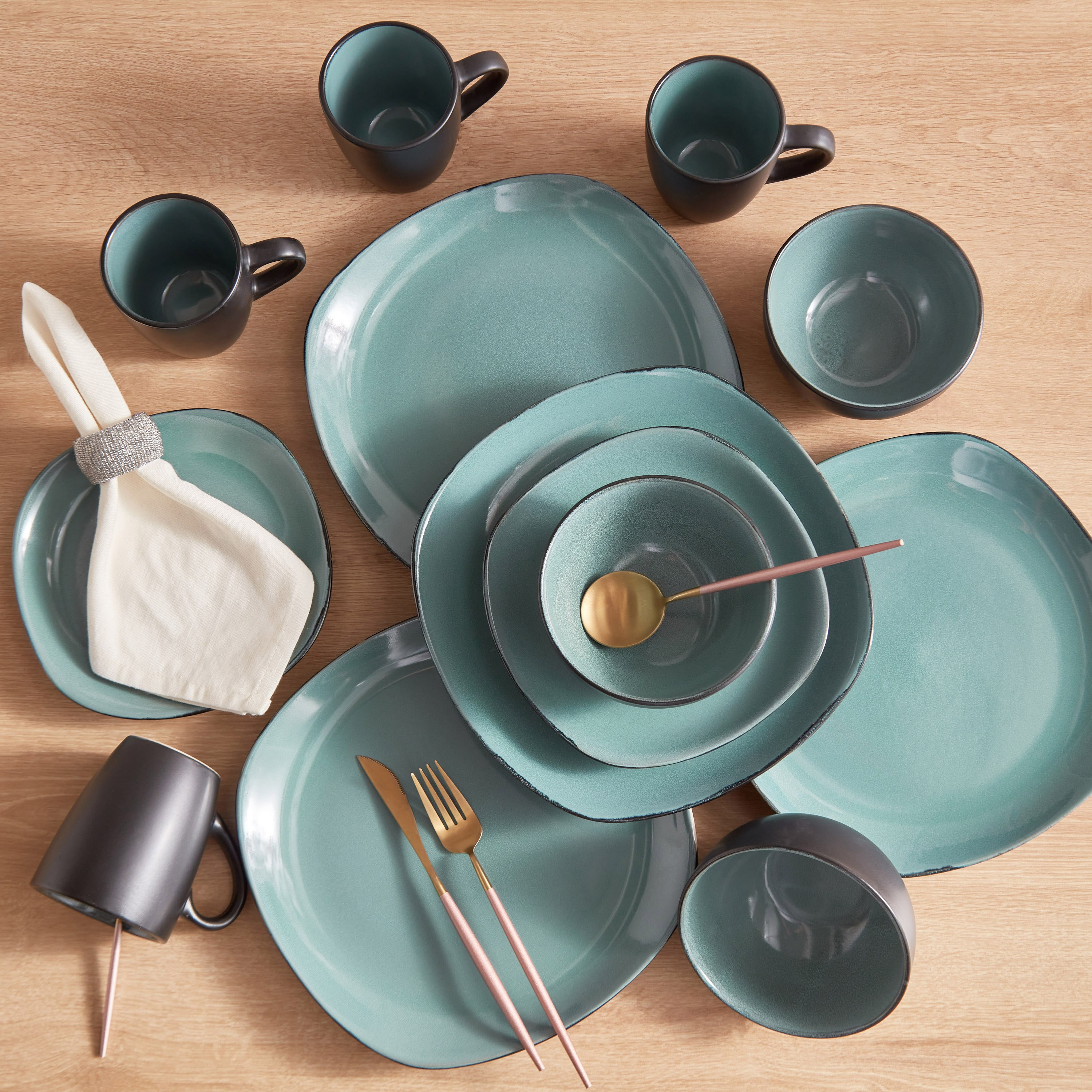 طقم عشاء 16 قطعة من الخزف الحجري من إليجنزا - 4 أشخاص-hbxhomeware-hbxkitchen-image-1