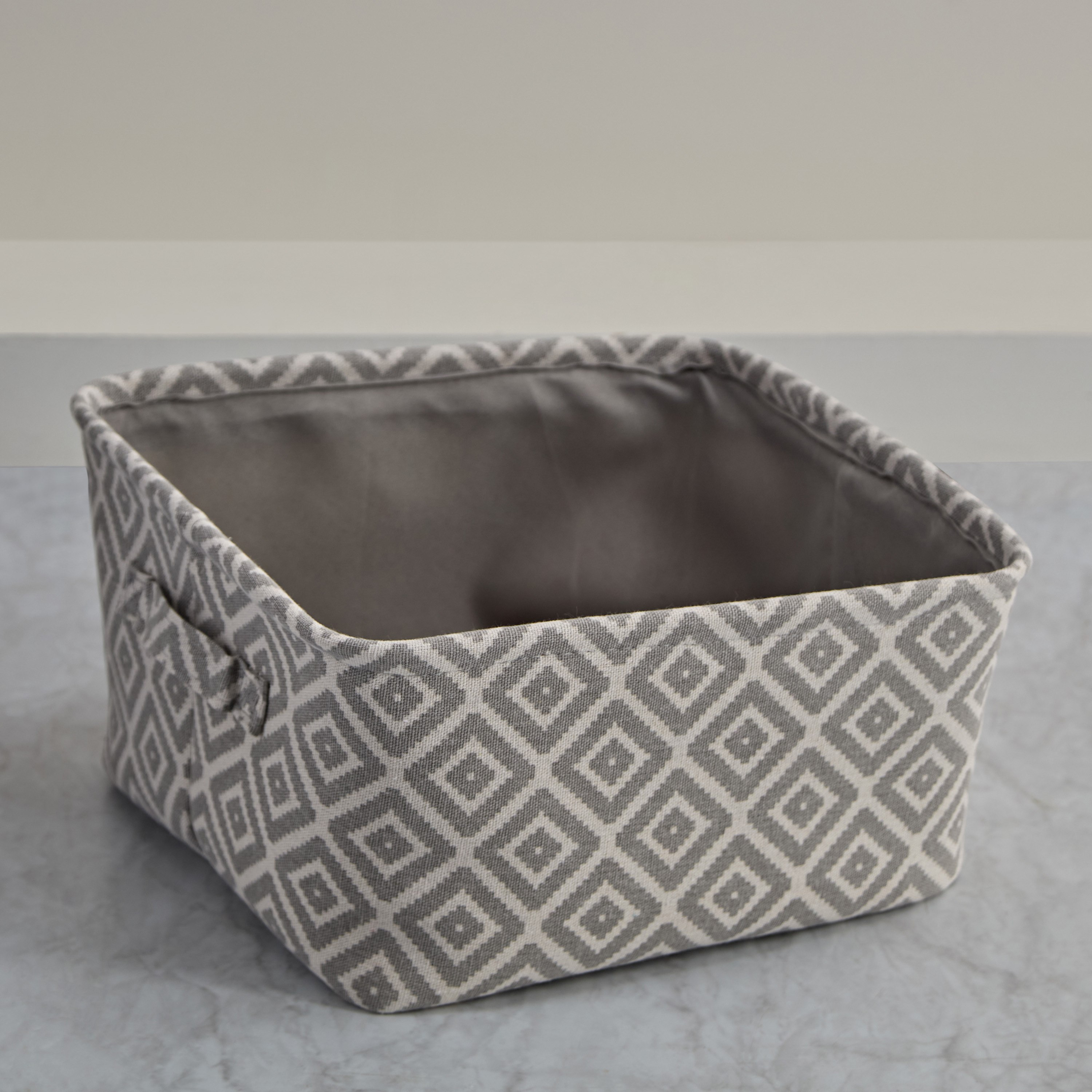 سلة تخزين قماش رومبس من أركيد - 30x30x15 سم-hbxbedroom-bedroomaccessories-bedroomstorage-image-2