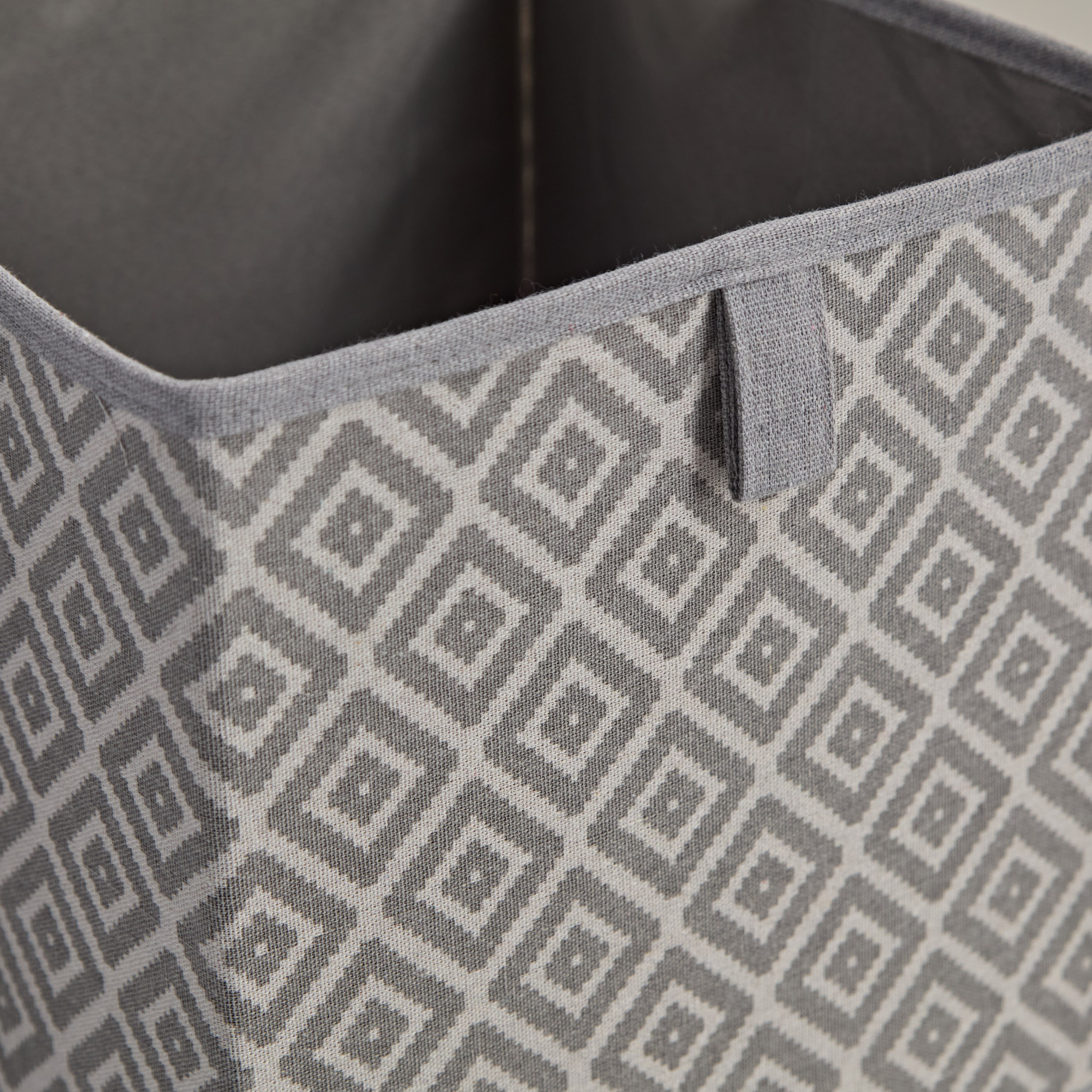 صندوق تخزين قماش رومبس من أركيد - 27x27x27 سم-hbxbedroom-bedroomaccessories-bedroomstorage-image-4