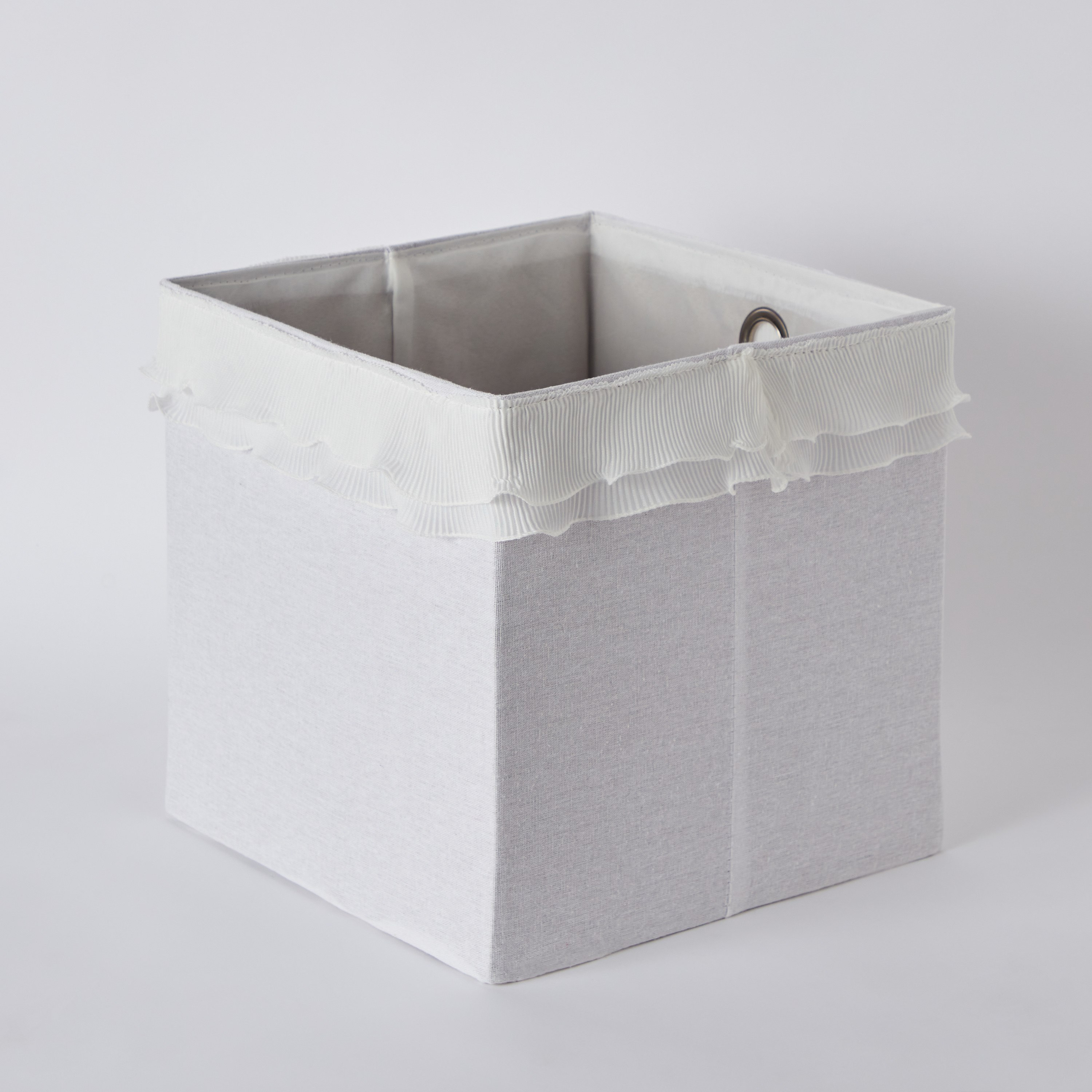 صندوق قماش مربع قابل للطي من لورين - 32x32x33 سم-hbxbedroom-bedroomaccessories-bedroomstorage-image-6