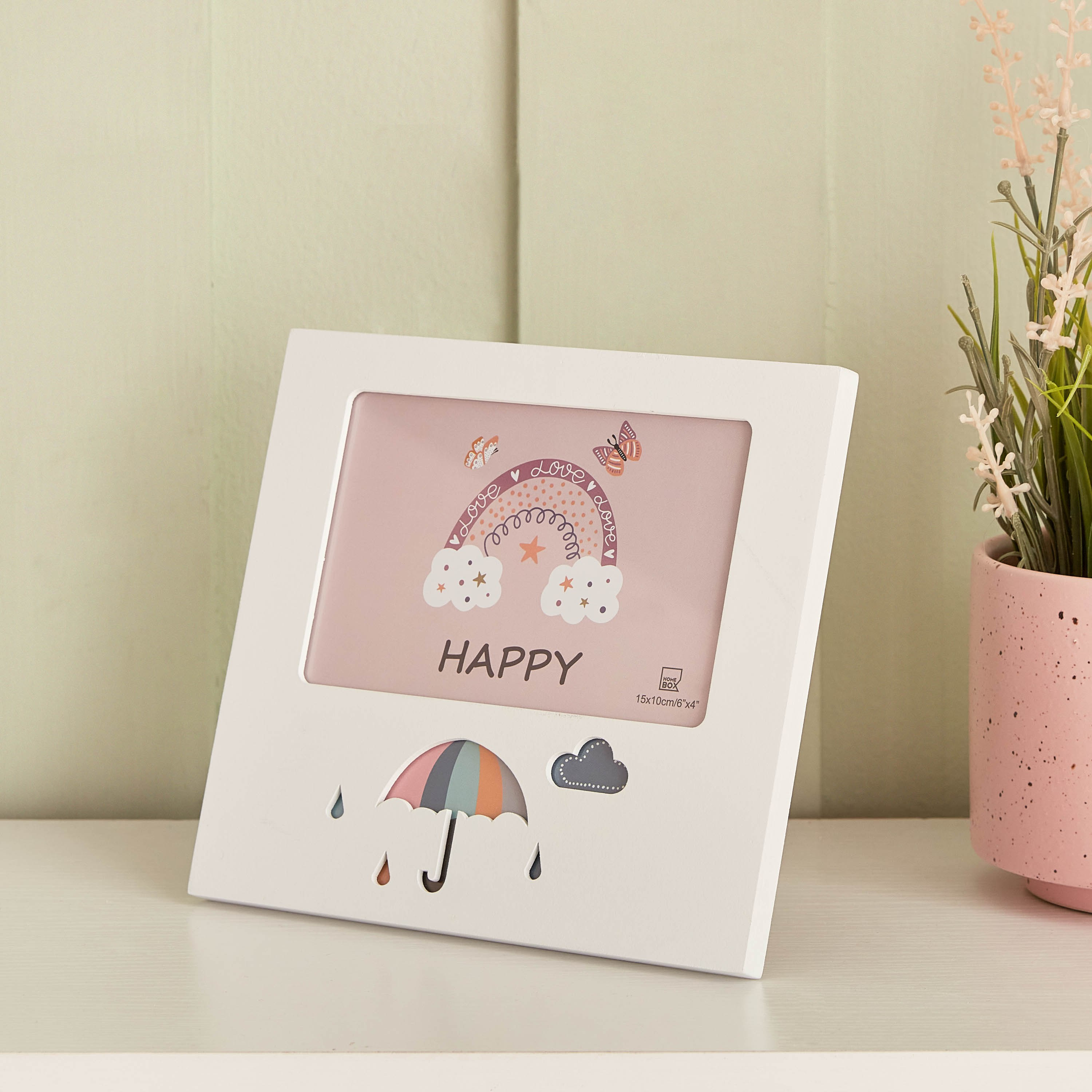 Fio Umbrella Photo Frame - 17.2x19.2x1.2 cm-hbxbedroom-decorandaccessories-photoframes-image-1