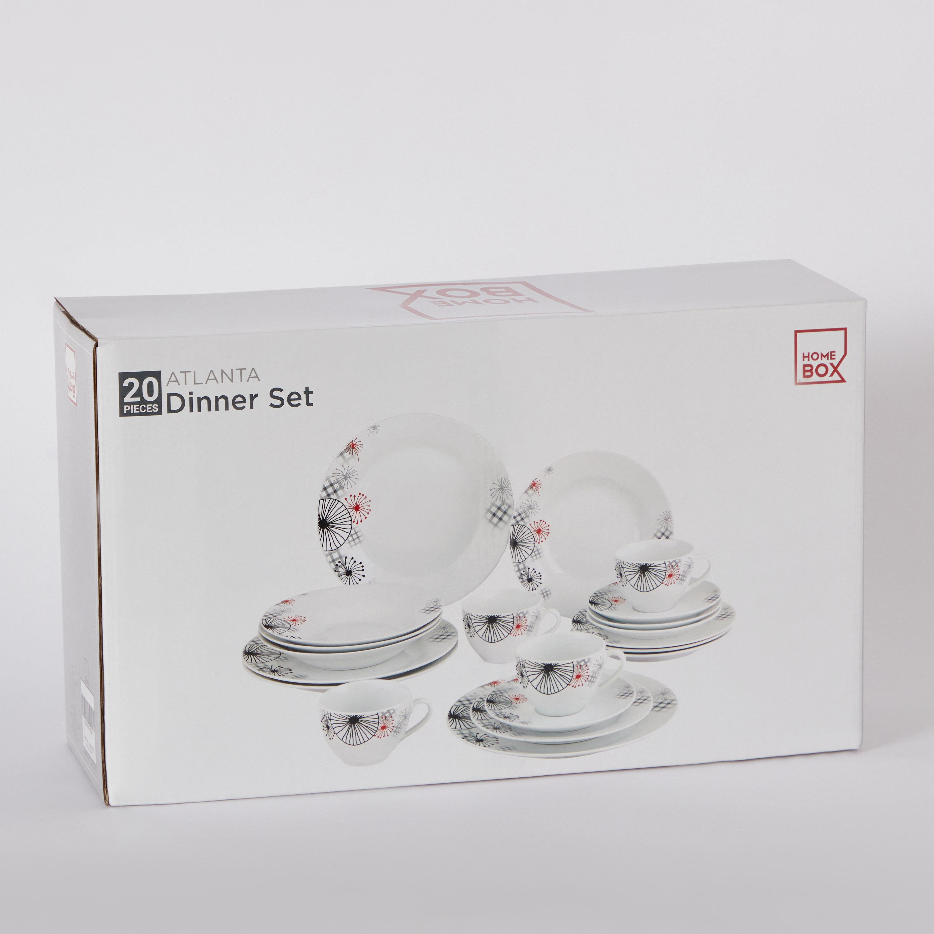 20 pcs shop dinner set