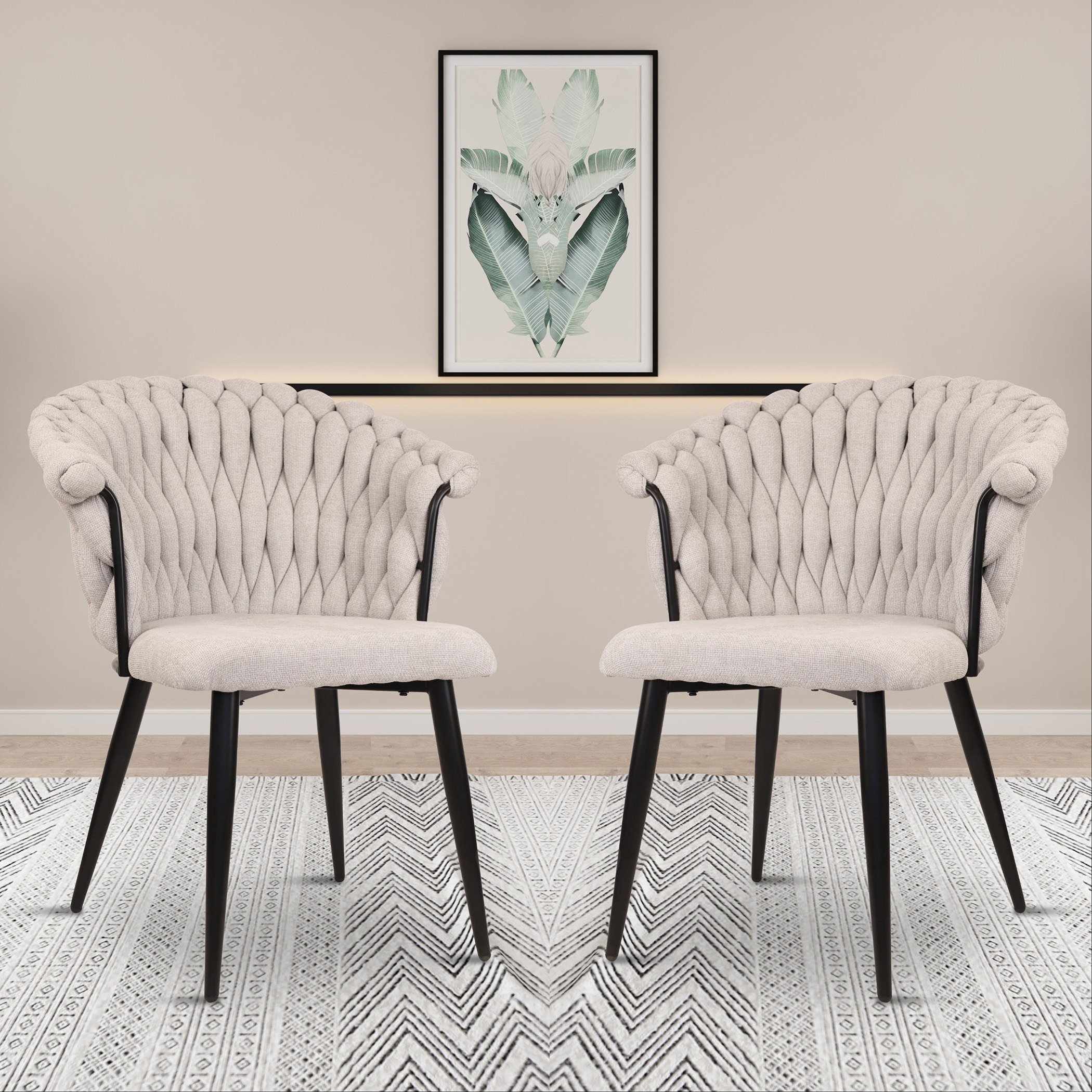 كرسي فردي كيسي من بارون - طقم من قطعتين-hbxdiningroom-diningchairs-image-1