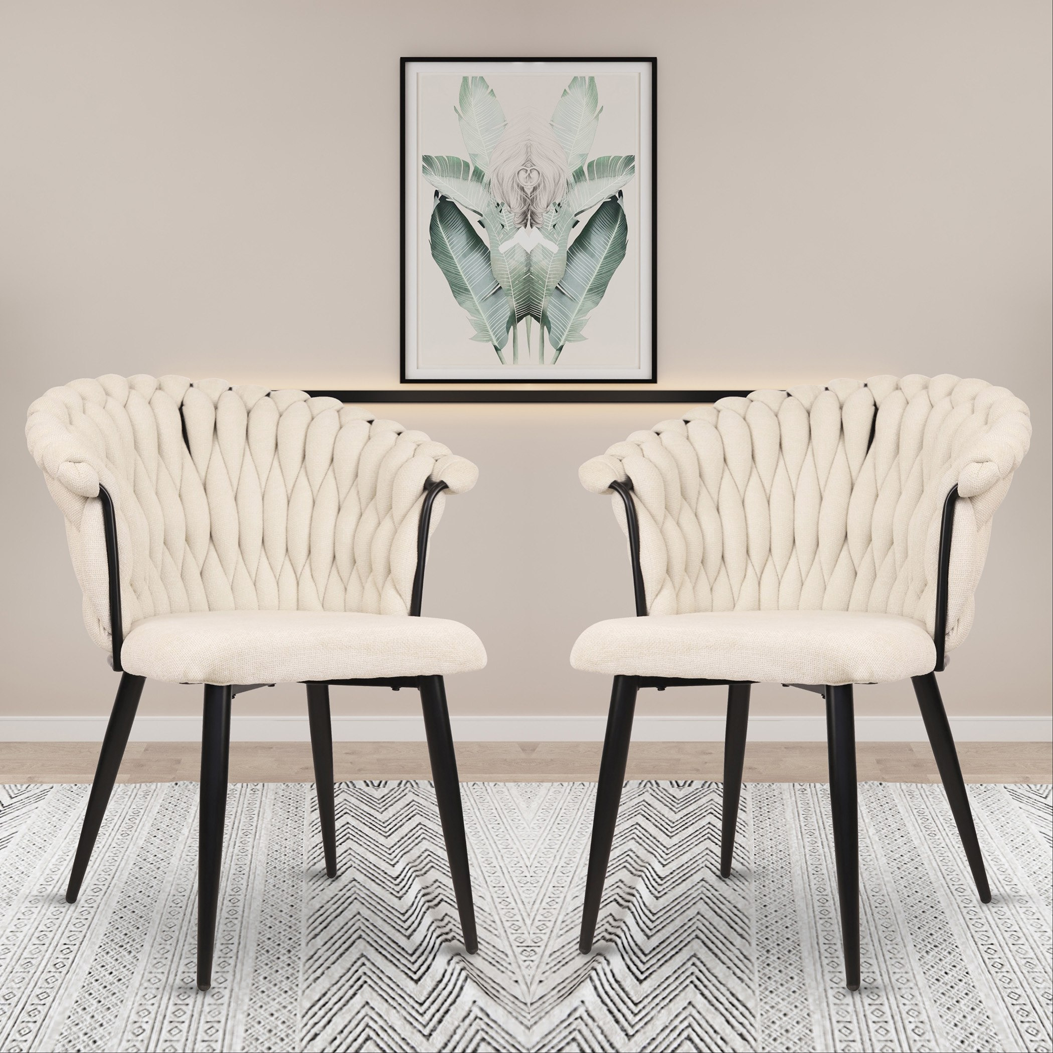 كرسي فردي كيسي من بارون - طقم من قطعتين-hbxdiningroom-diningchairs-image-1