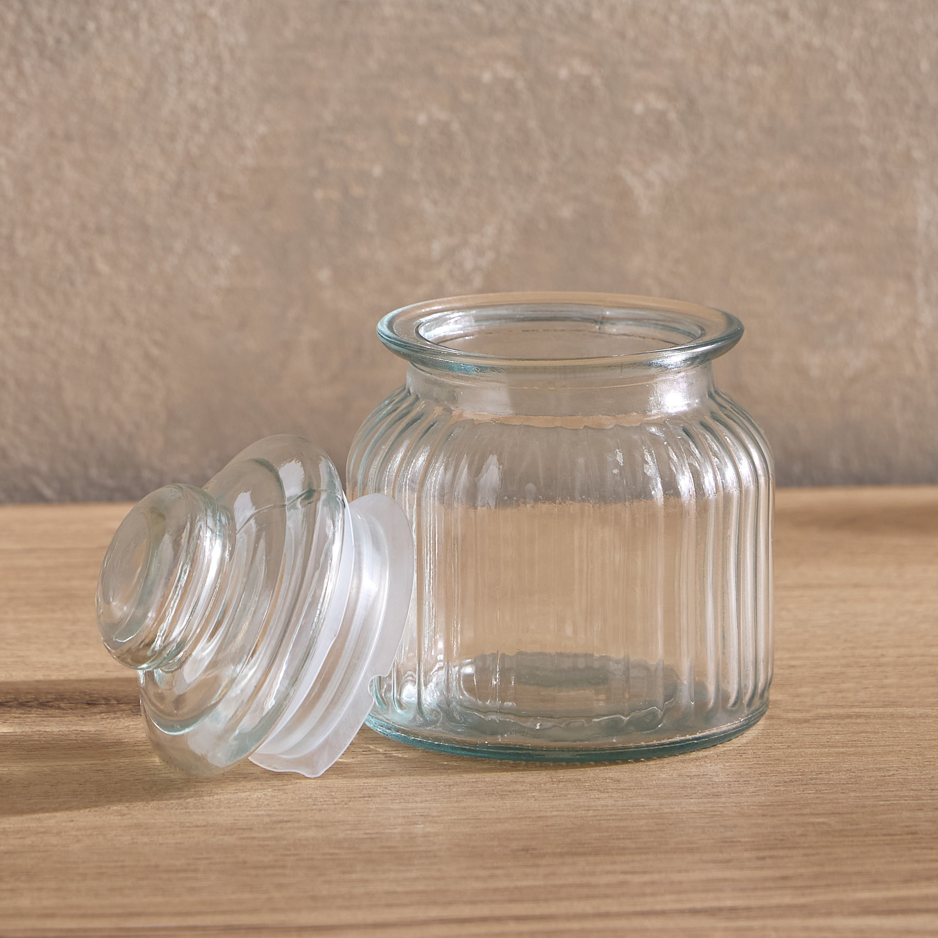جرة زجاج مضلعة من إيسنشيال - 500 مل-hbxhomeware-hbxkitchen-image-2