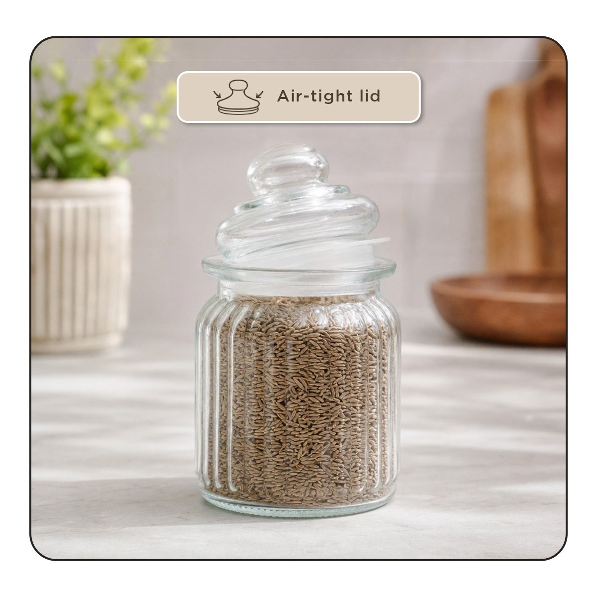 جرة زجاج مضلعة من إيسنشيال - 300 مل-hbxhomeware-hbxkitchen-image-7