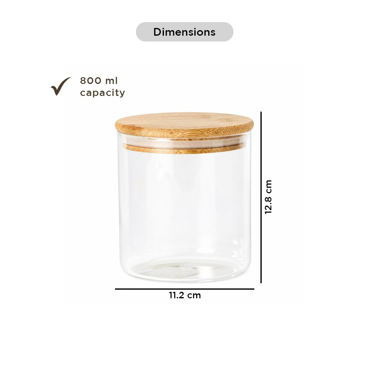 جرة زجاج بوروسيليكات من لا ناتشورا - 800 مل-hbxhomeware-hbxkitchen-image-8