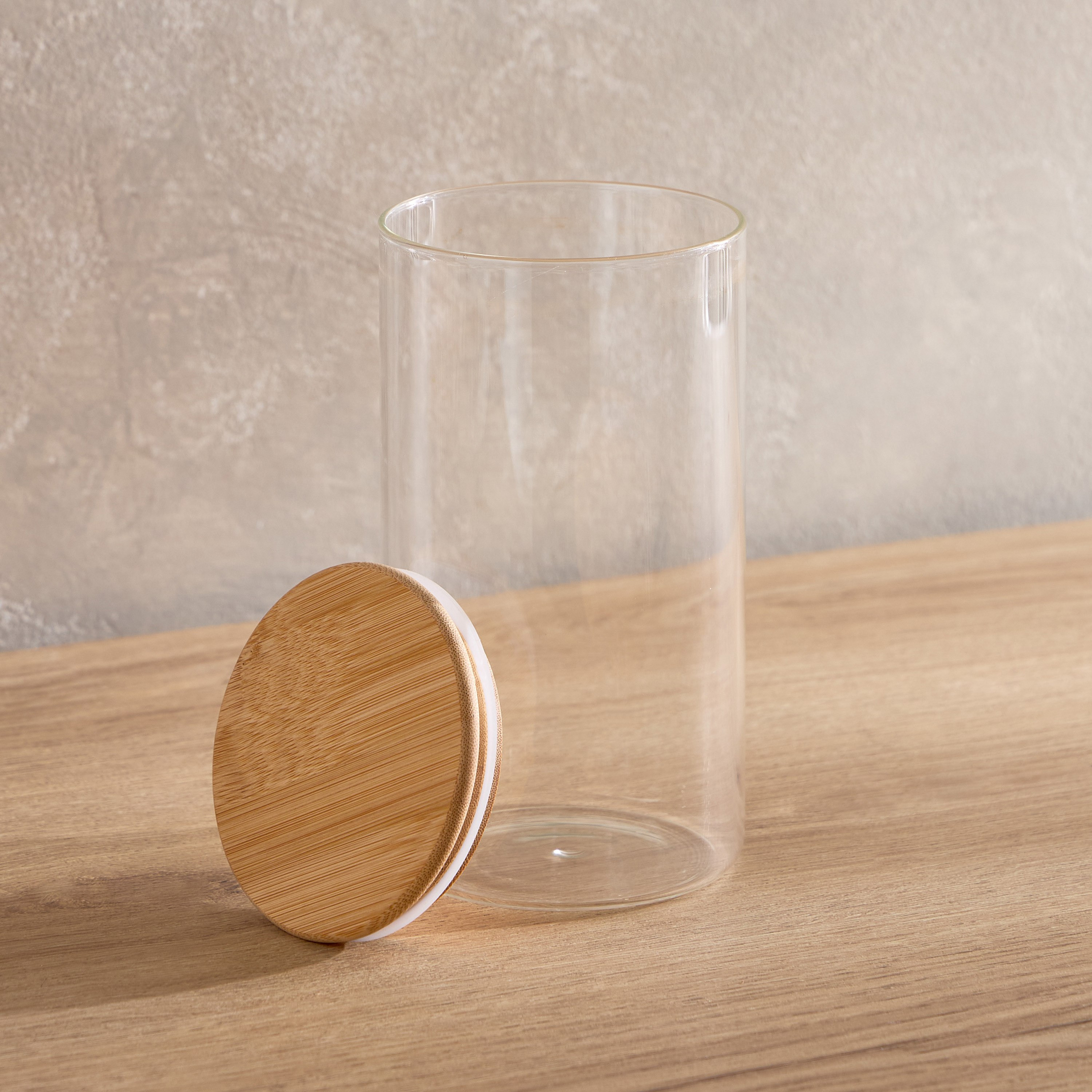 La Natura Borosilicate Glass Jar - 1.45 L-hbxhomeware-hbxkitchen-image-2