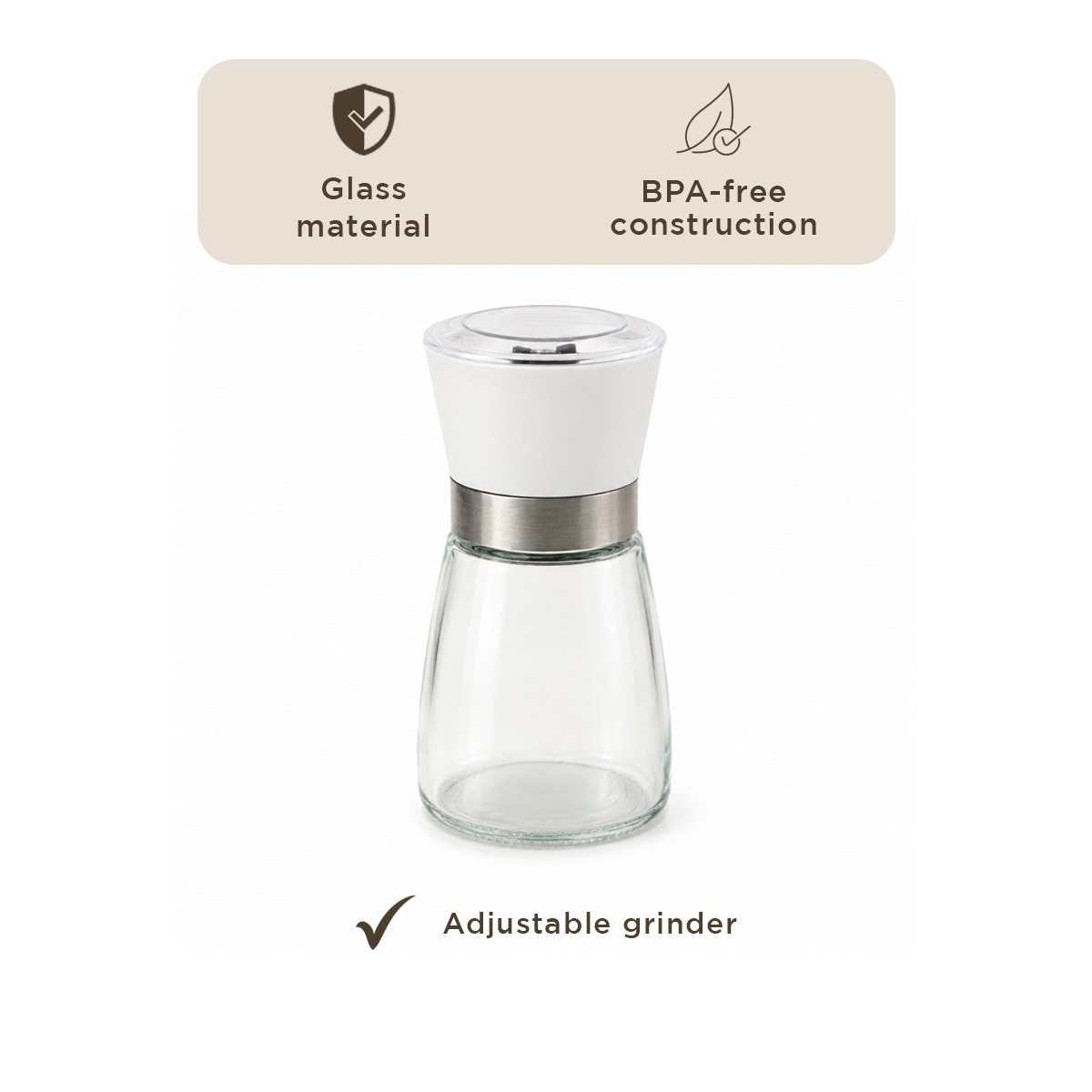 مطحنة ملح وفلفل زجاج من إيسنشيال - 170 مل-hbxhomeware-hbxkitchen-image-6