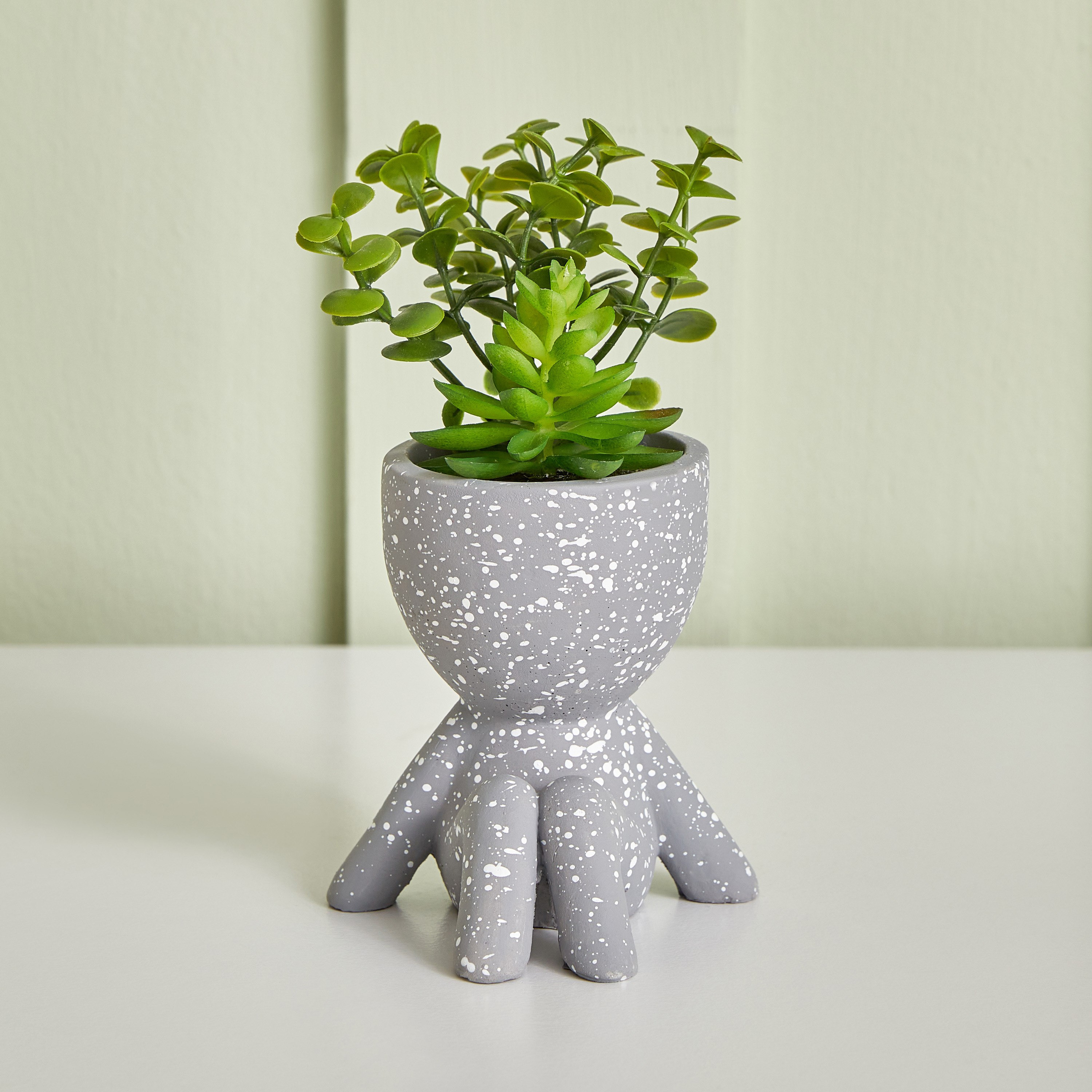 وعاء نباتات صغير من ديستان - 9x17 سم-hbxdecorandfurnishings-homeaccessories-artificialflowersandplants-image-2