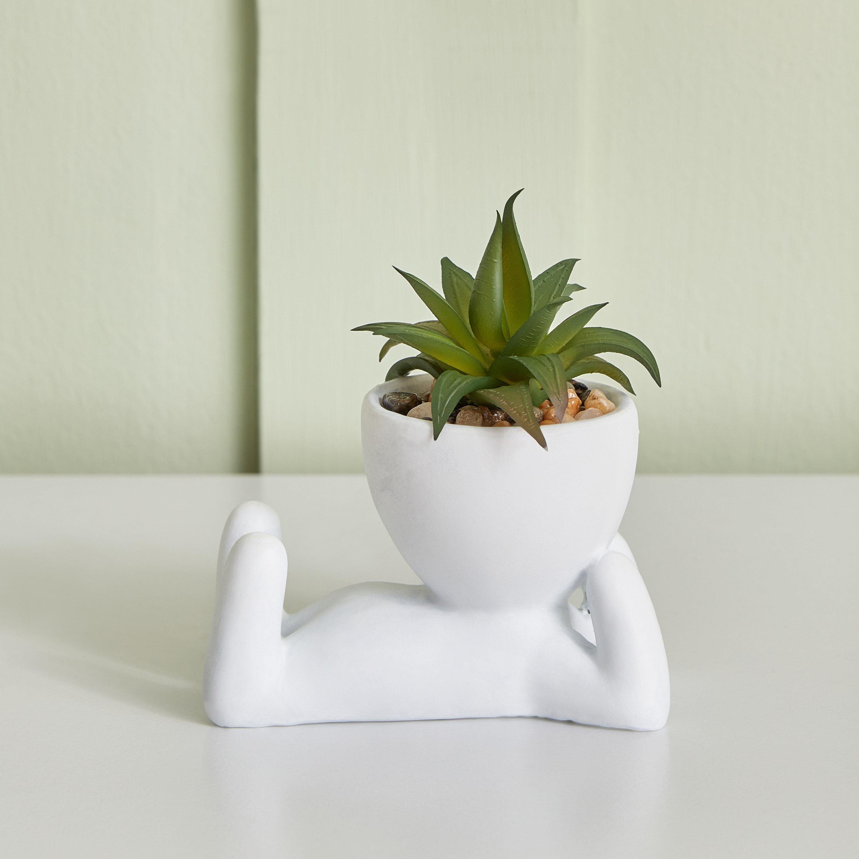 وعاء نباتات صغير من ديستان - 11x7x10.5 سم-hbxdecorandfurnishings-homeaccessories-artificialflowersandplants-image-2