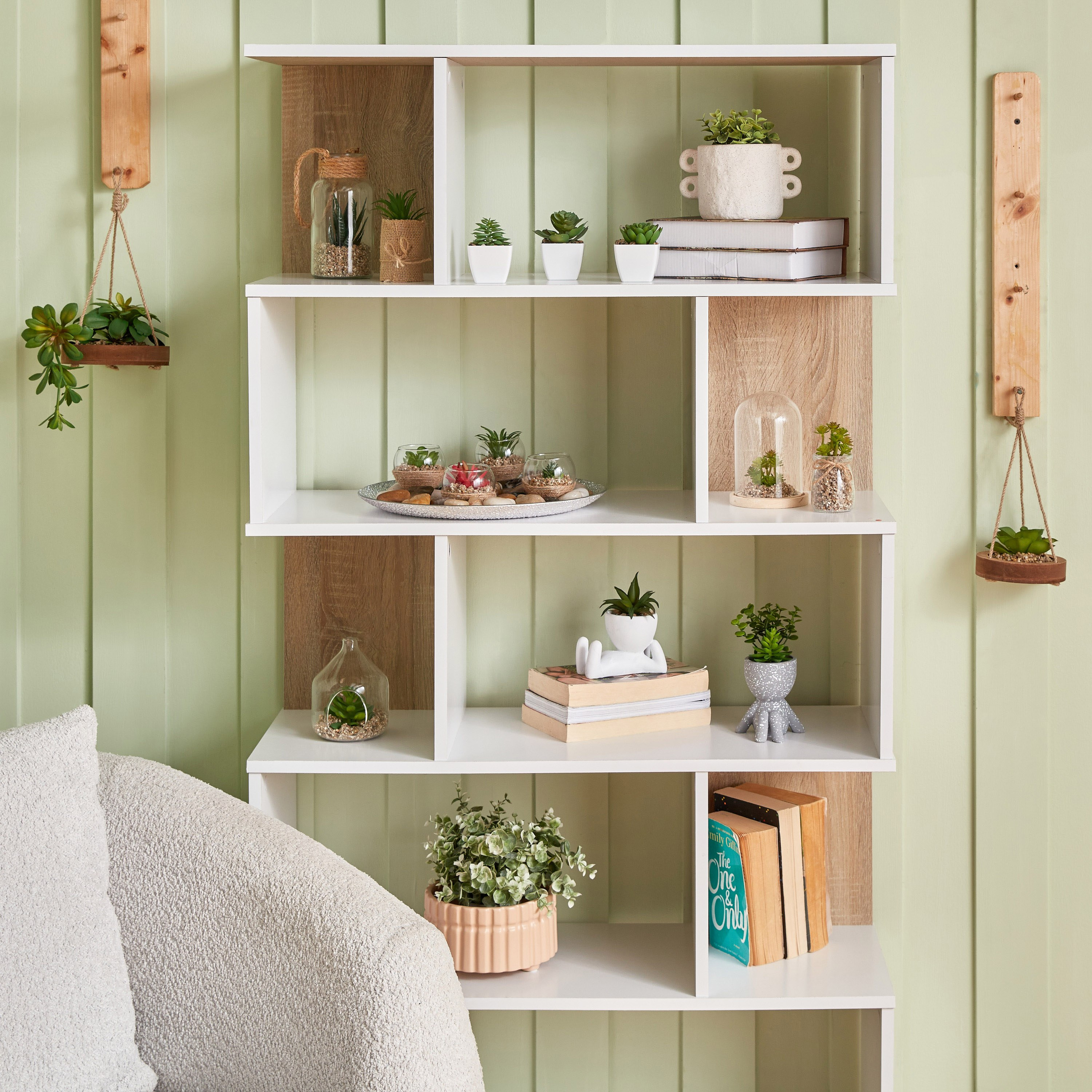 وعاء نباتات صغير من ديستان - 11x7x10.5 سم-hbxdecorandfurnishings-homeaccessories-artificialflowersandplants-image-5