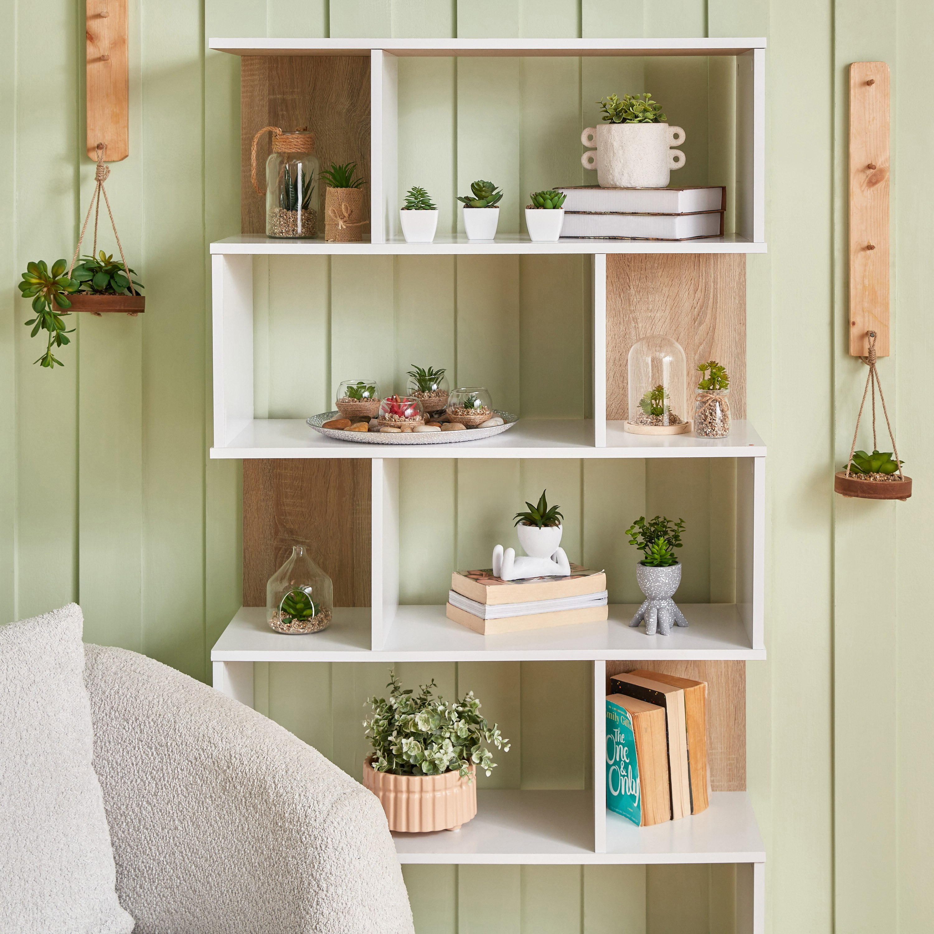 Destan Hanging Sucullent with Jute Rope - 12x3 cm-hbxdecorandfurnishings-homeaccessories-artificialflowersandplants-image-5
