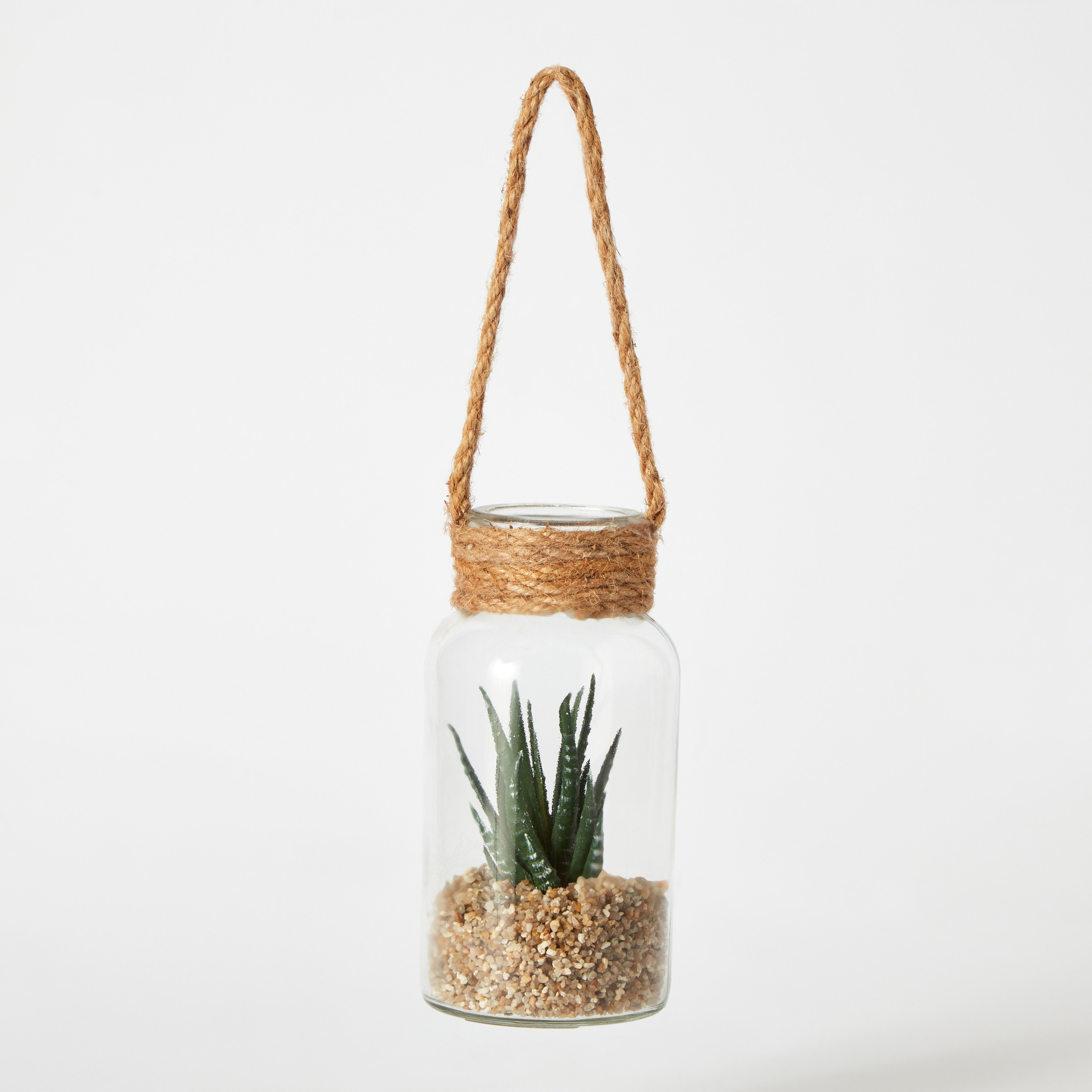 Destan Succulent Plant in Rope Lantern - 8x16.3 cm-hbxdecorandfurnishings-homeaccessories-artificialflowersandplants-image-6