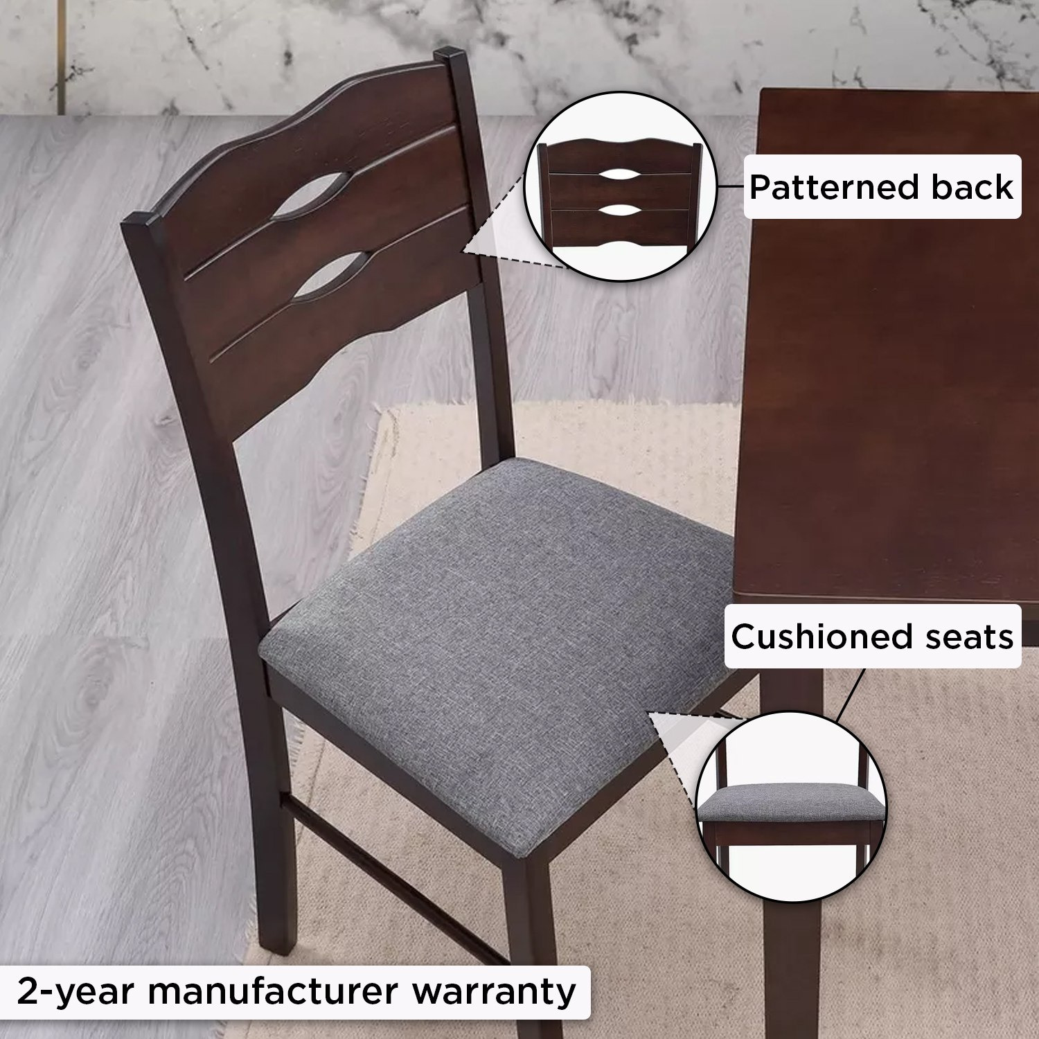 طقم سفرة 6 مقاعد من بلجيكا-hbxfurniture-diningtablesandsets-diningsets-sixseater-image-5