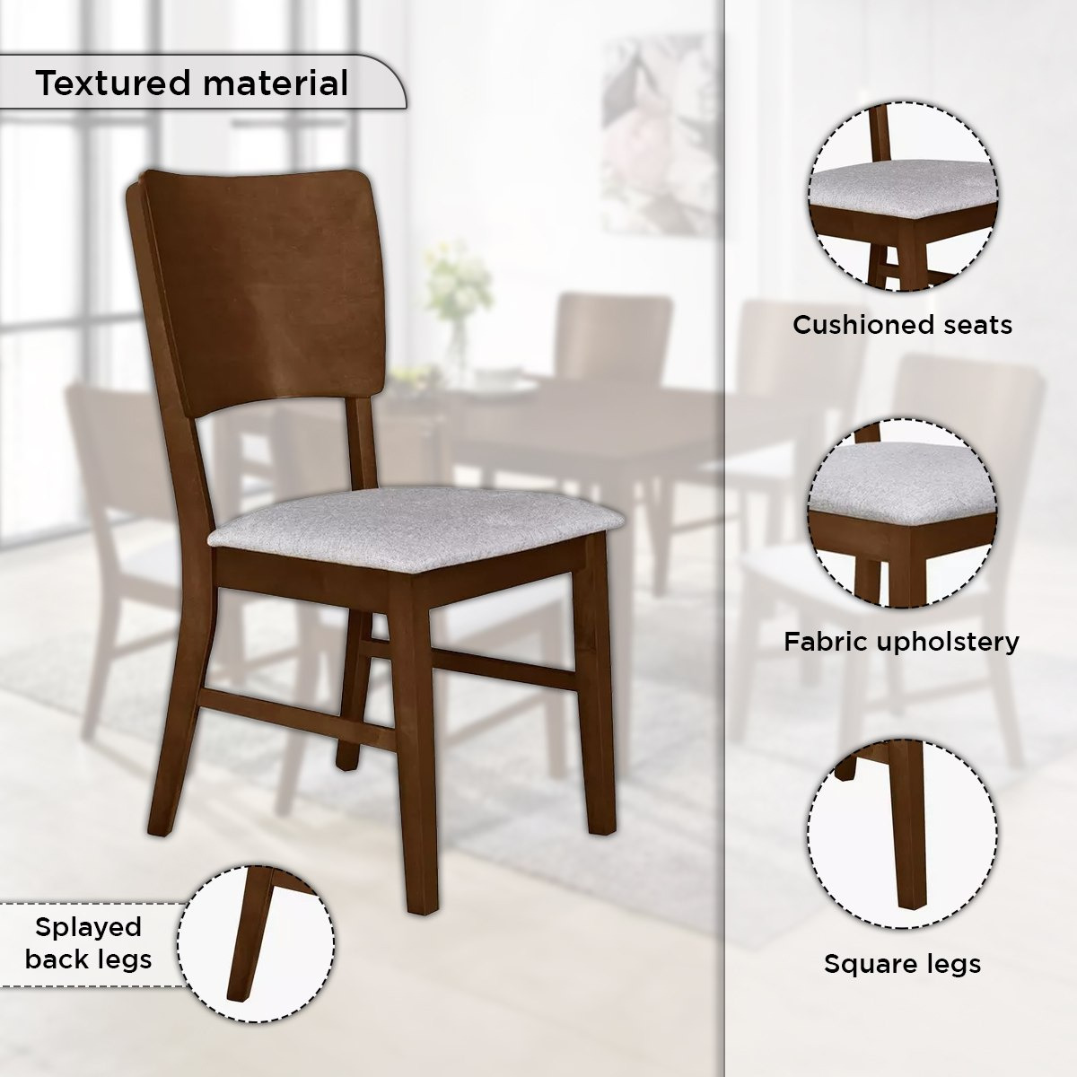 طقم سفرة 6 مقاعد من برودواي إن إكس تي-hbxfurniture-diningtablesandsets-diningsets-sixseater-image-5